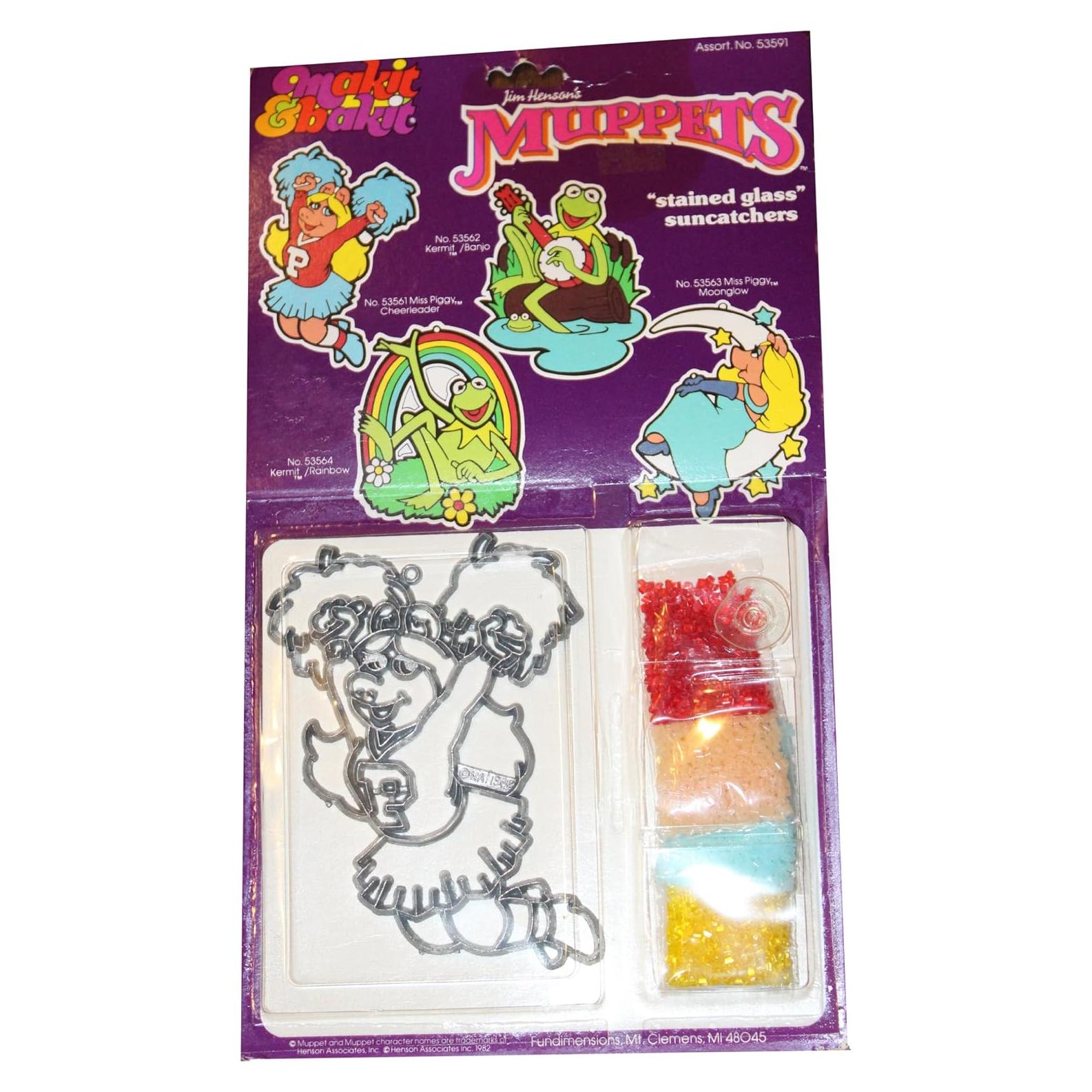 Atrapa Sol Vintage 1982 Gemmy Miss Piggy 27.7x16.8 cm