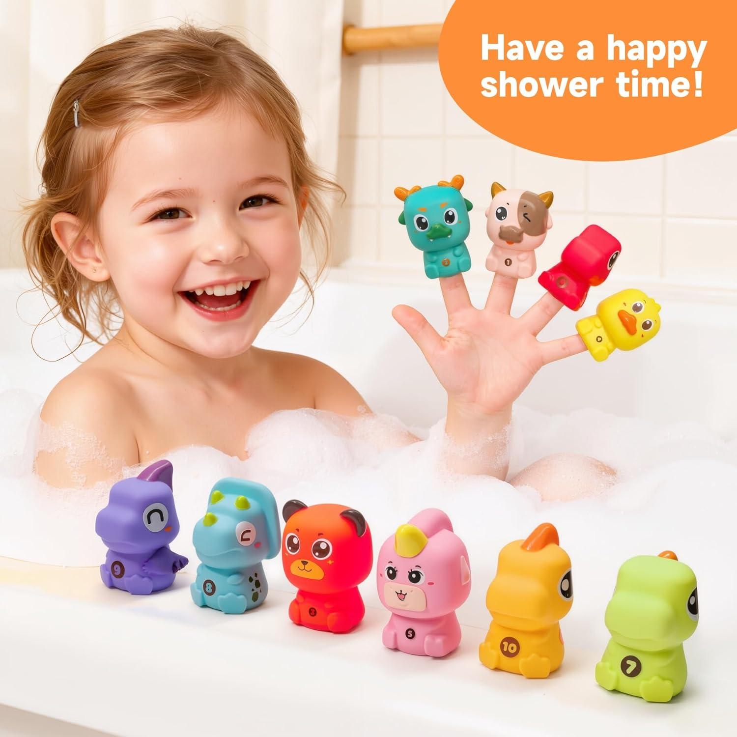 Juego de Marionetas de Dedo de Animales eJog Pup - 10 Piezas