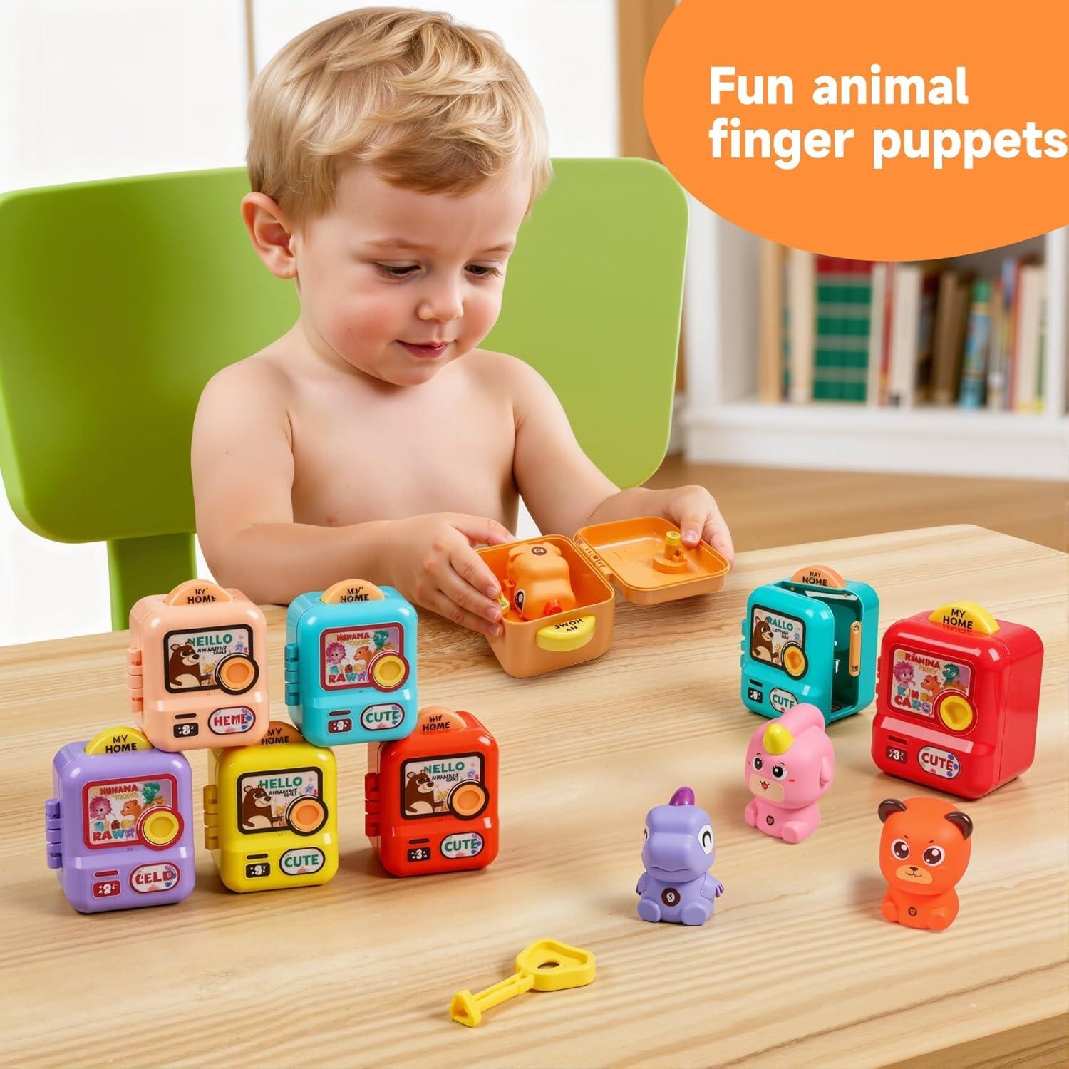 Juego de Marionetas de Dedo de Animales eJog Pup - 10 Piezas