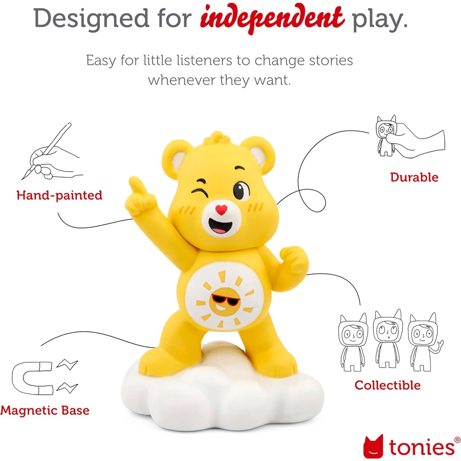 Figurita de audio Funshine Bear Tonies - 61 min, 3 historias