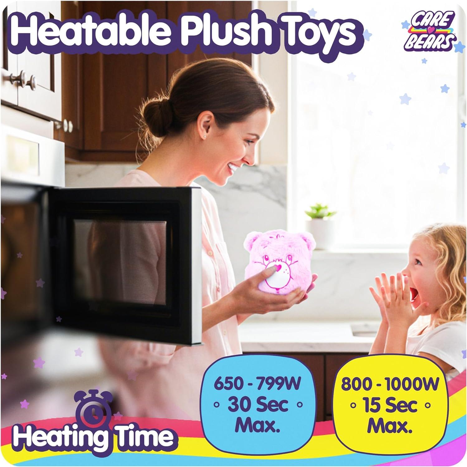 Peluche Calentable Care Bears Cheer Bear 16 cm Alivio Estrés