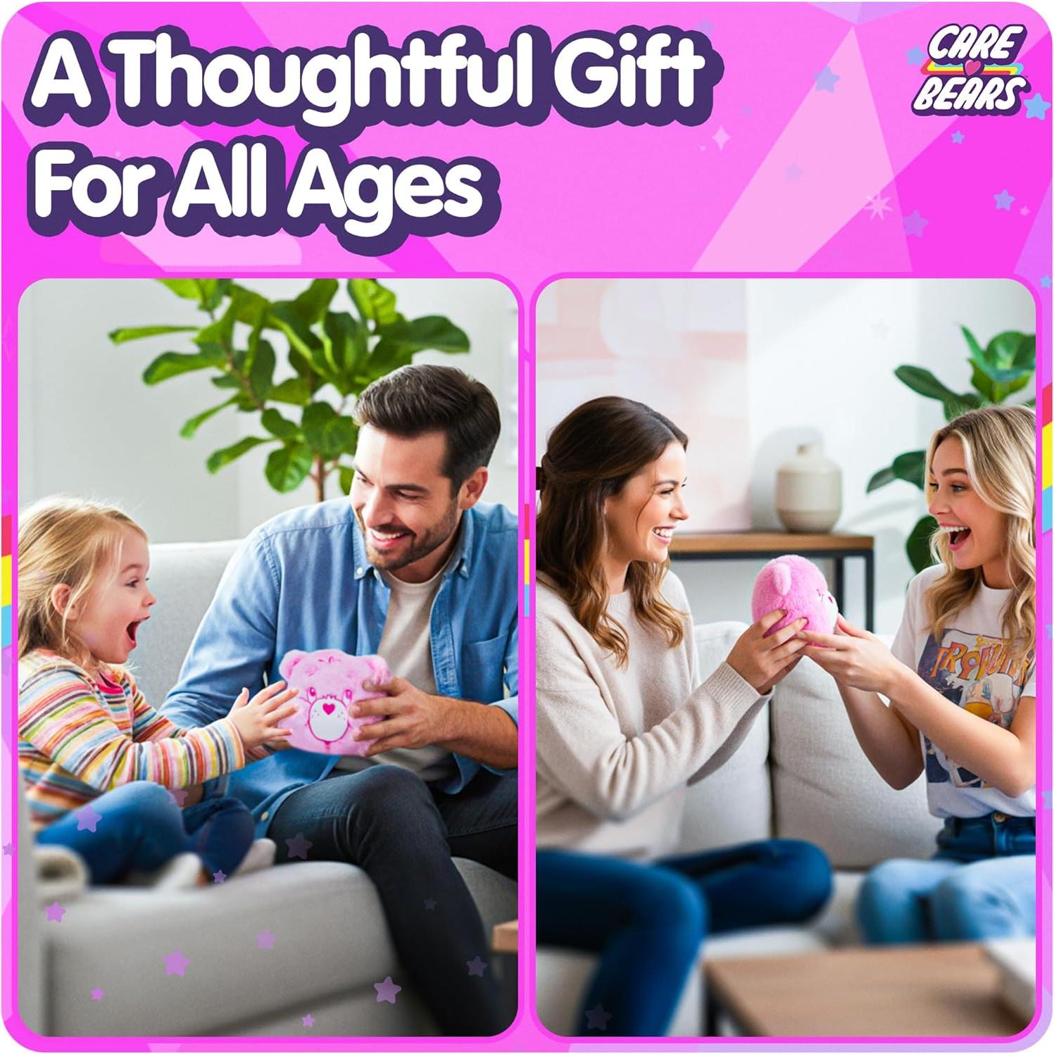 Peluche Calentable Care Bears Cheer Bear 16 cm Alivio Estrés