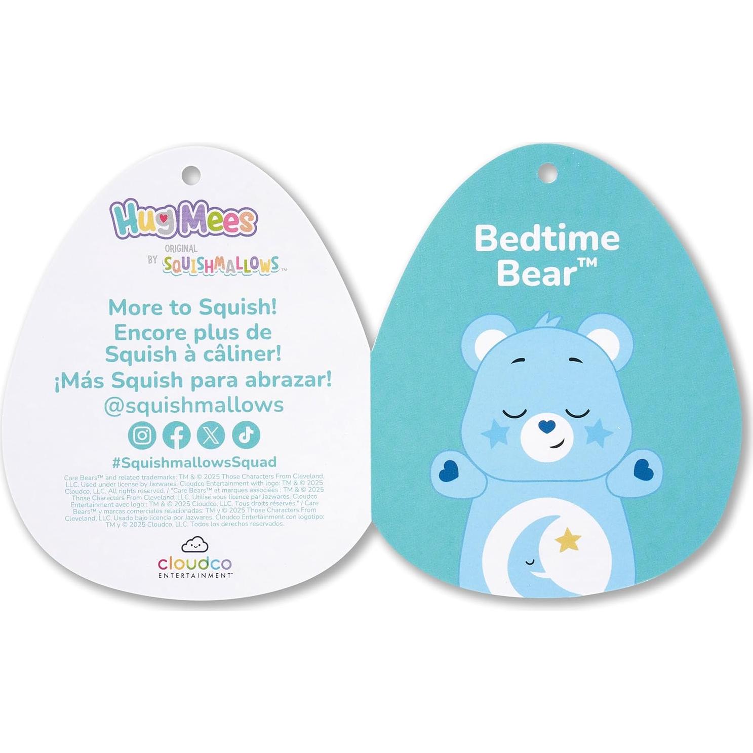 Peluche Squishmallows Bedtime Bear 25.4 cm Ultrasuave