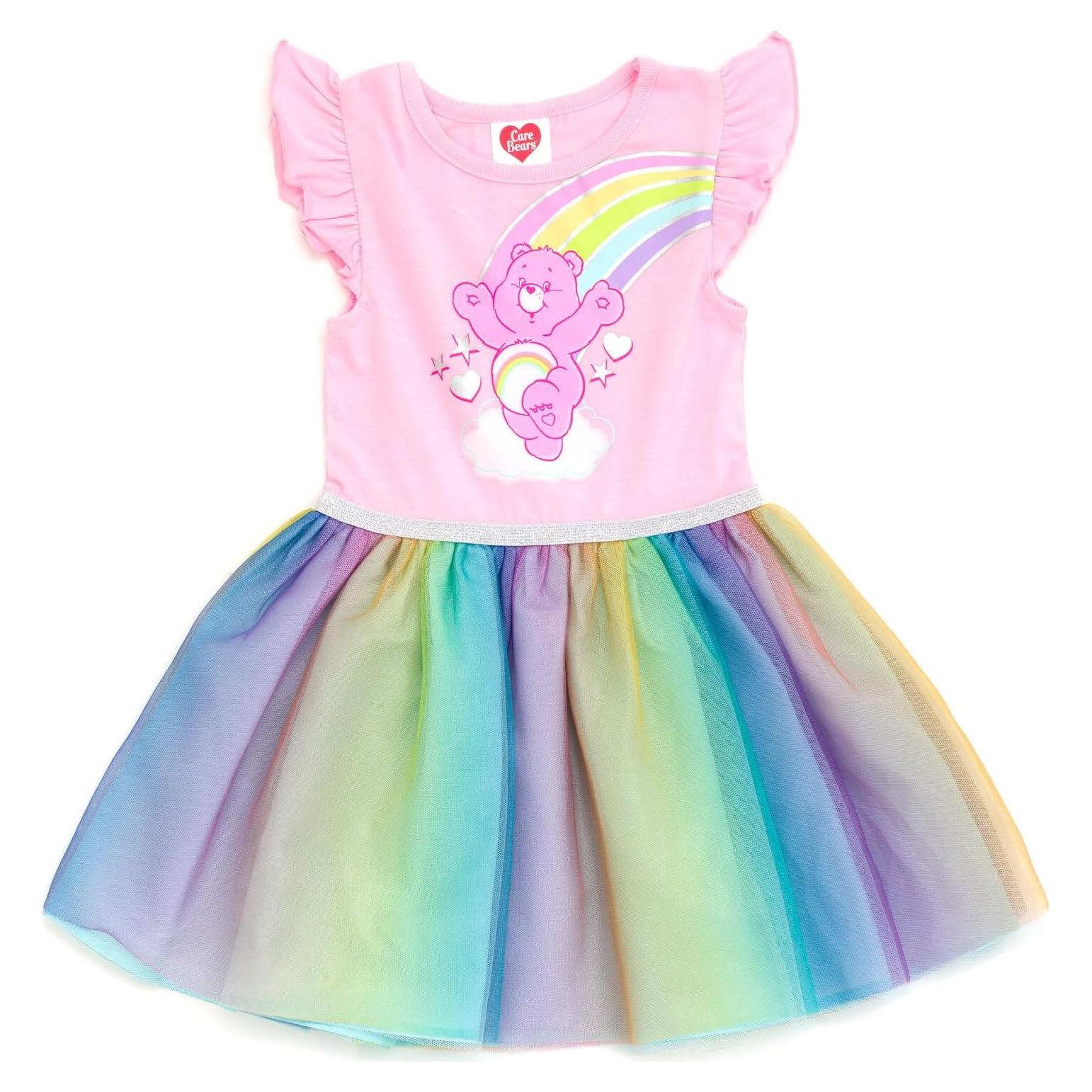 Vestido de Tul Arcoíris Care Bears Cheer Bear 4T Niña