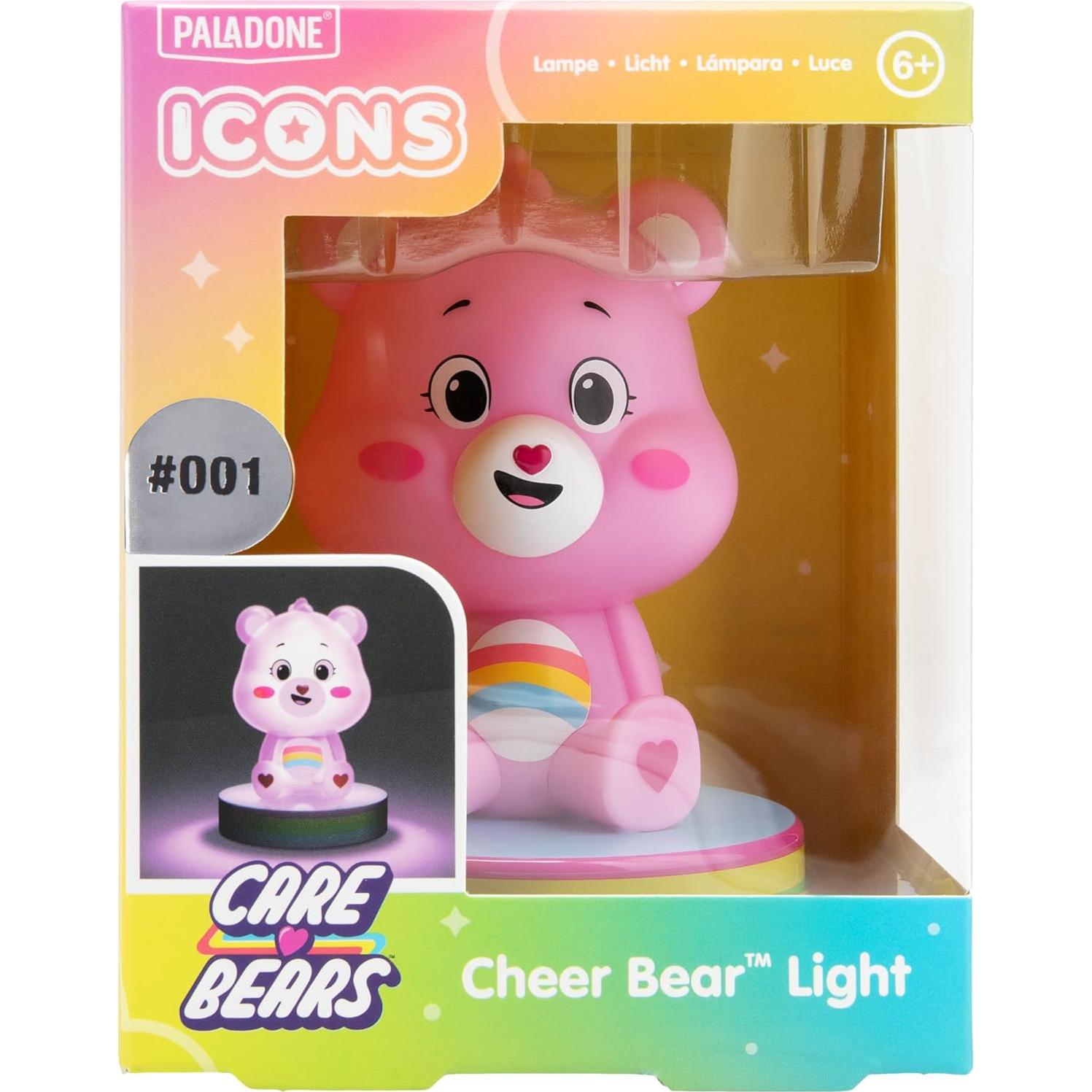 Luz Nocturna Osito Cariñosito Cheer Bear Paladone 11cm