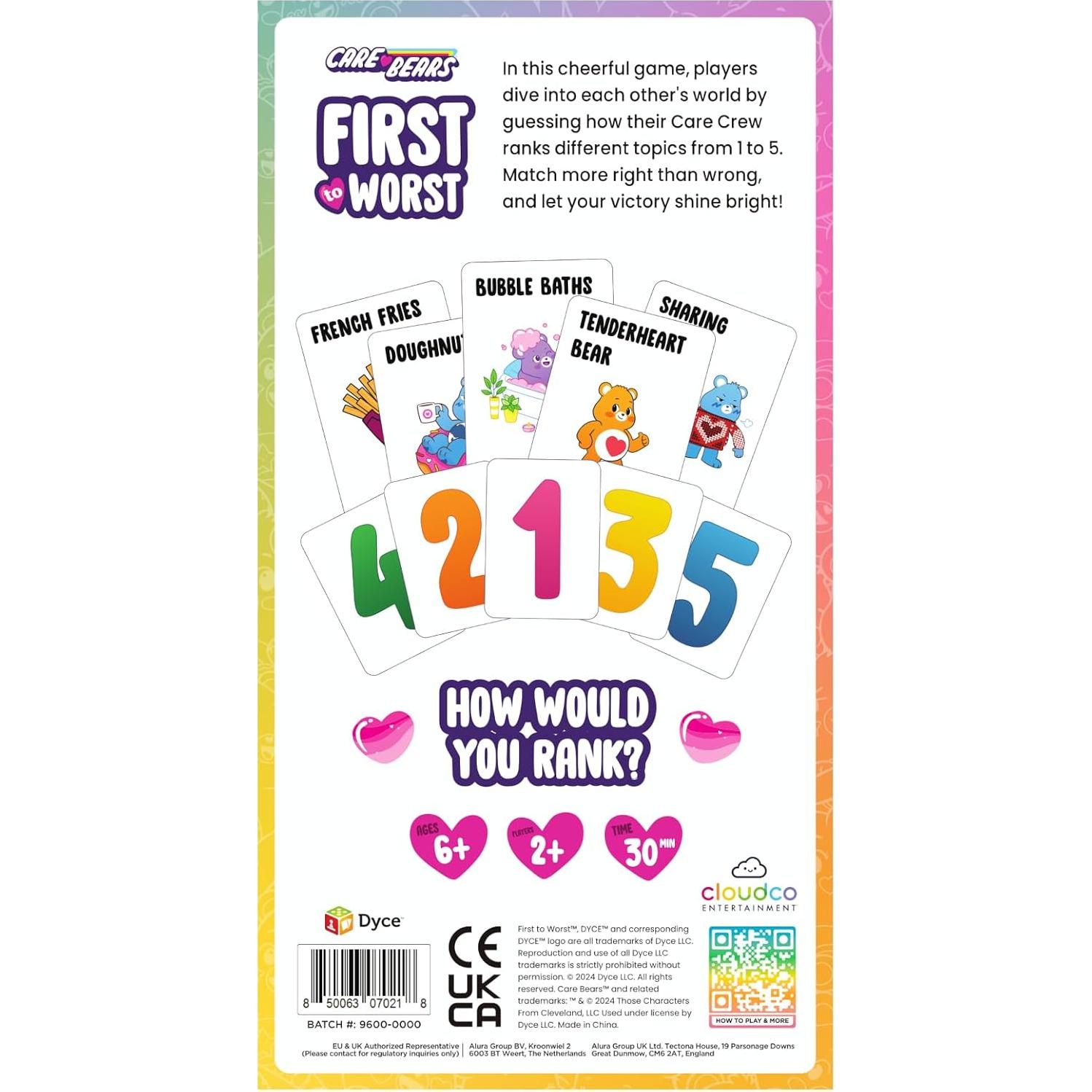 Juego de Cartas Ositos Cariñosos - Dyce DYE-9600