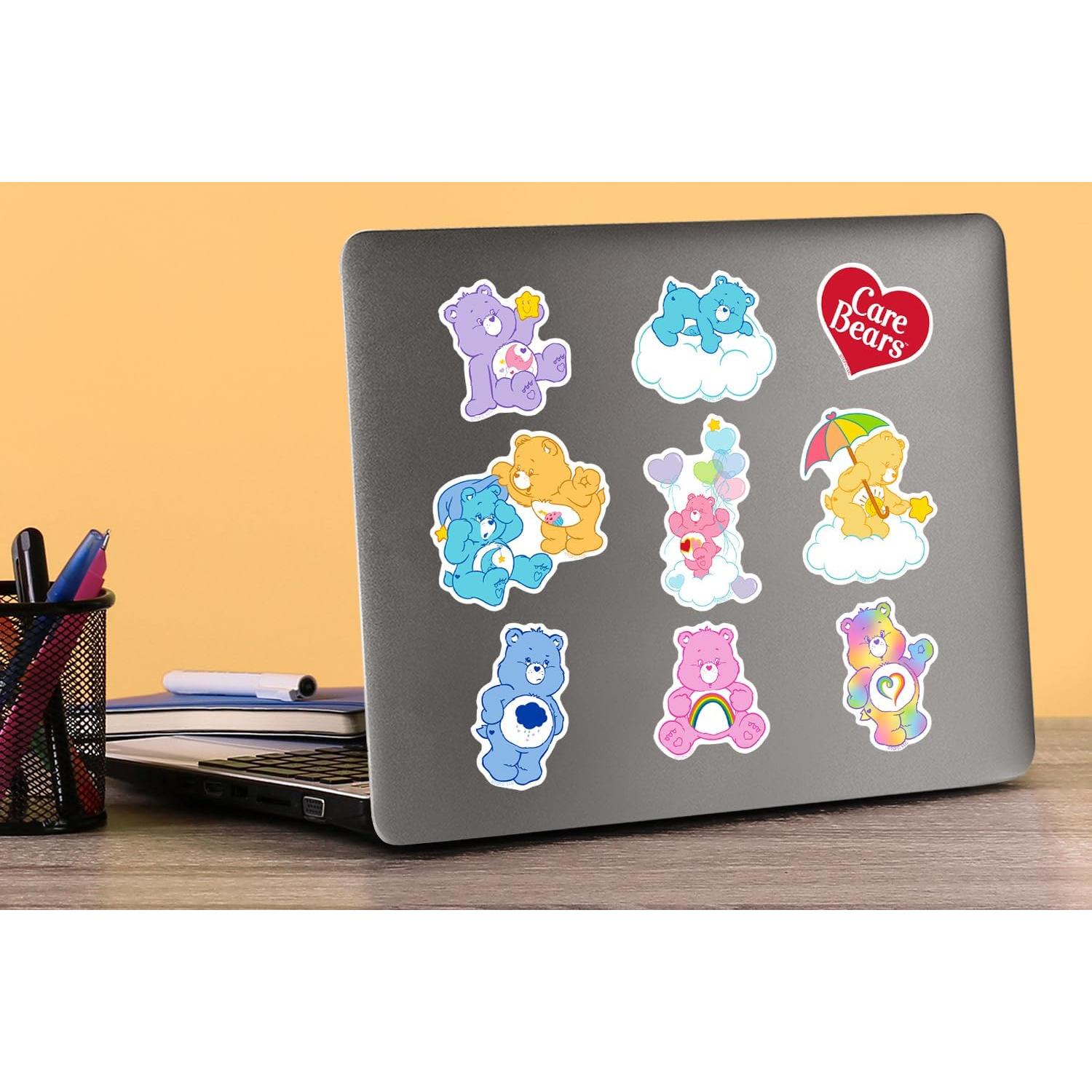 Paquete de 50 Stickers Vinilo Care Bears - Adhesivos Premium