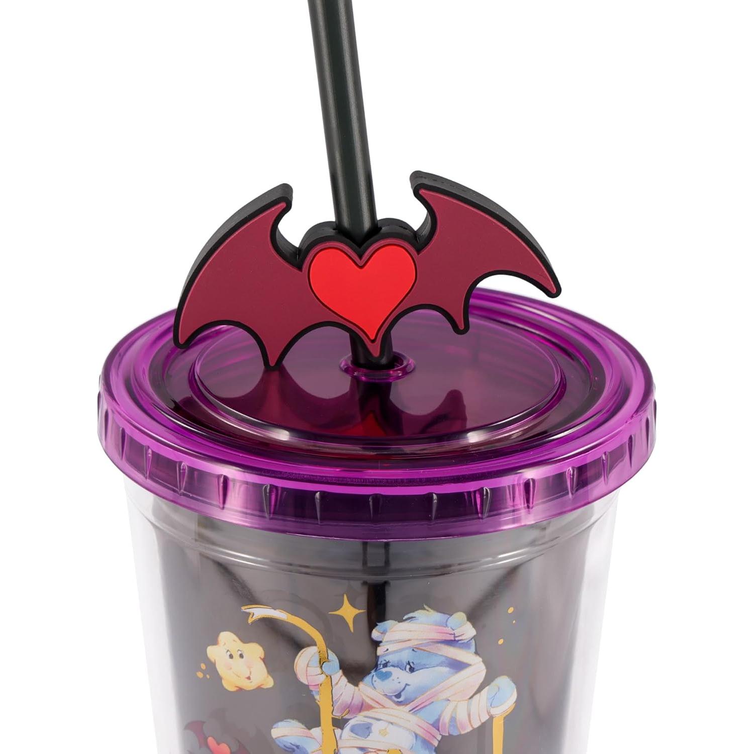 Taza de Carnaval Silver Buffalo Care Bears 24 oz A prueba de Fugas