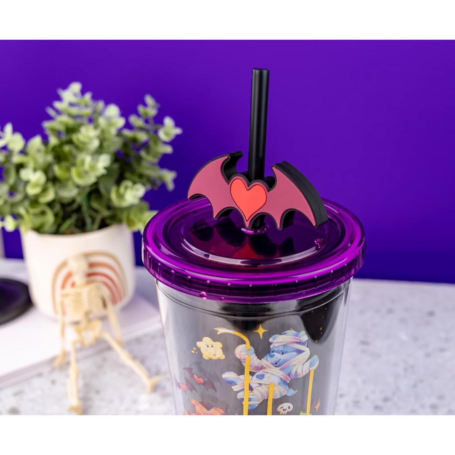 Taza de Carnaval Silver Buffalo Care Bears 24 oz A prueba de Fugas