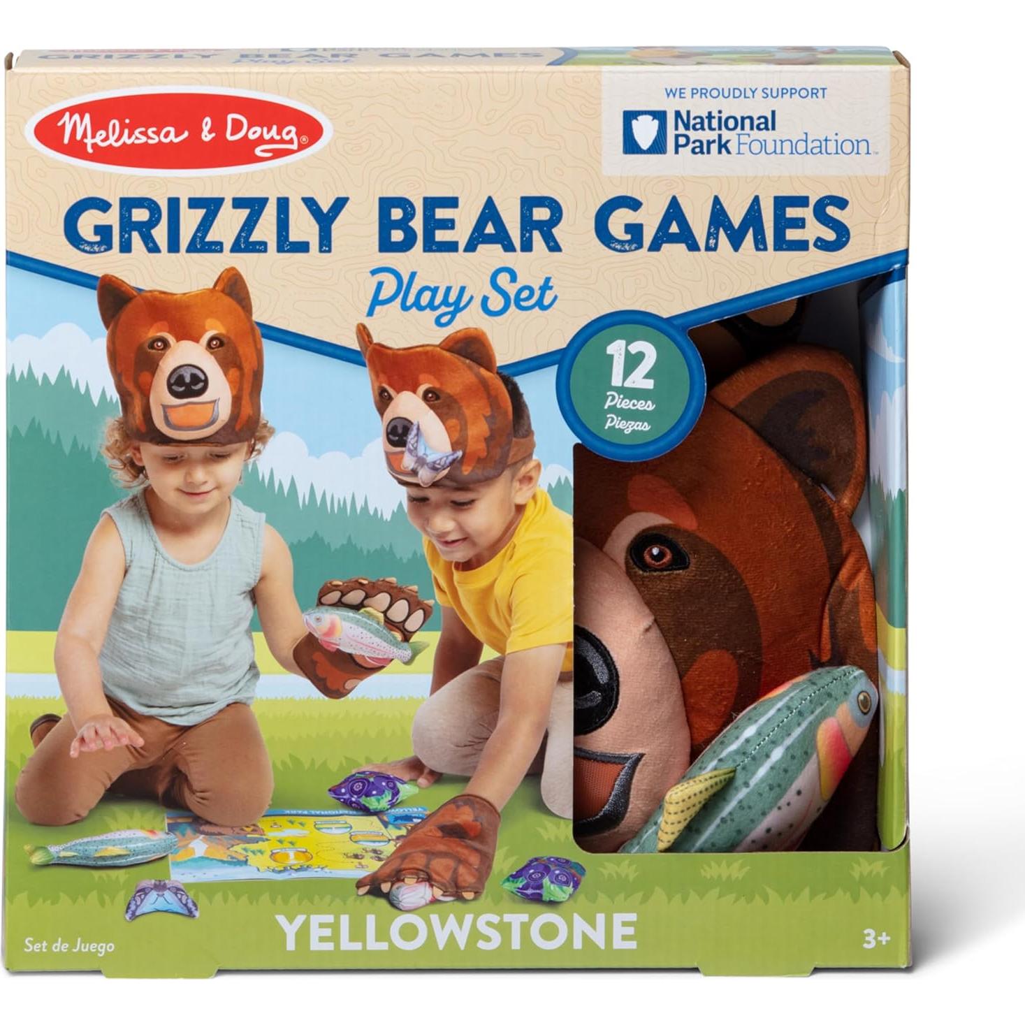 Juego de Imaginación Melissa & Doug Parque Yellowstone Oso Grizzly