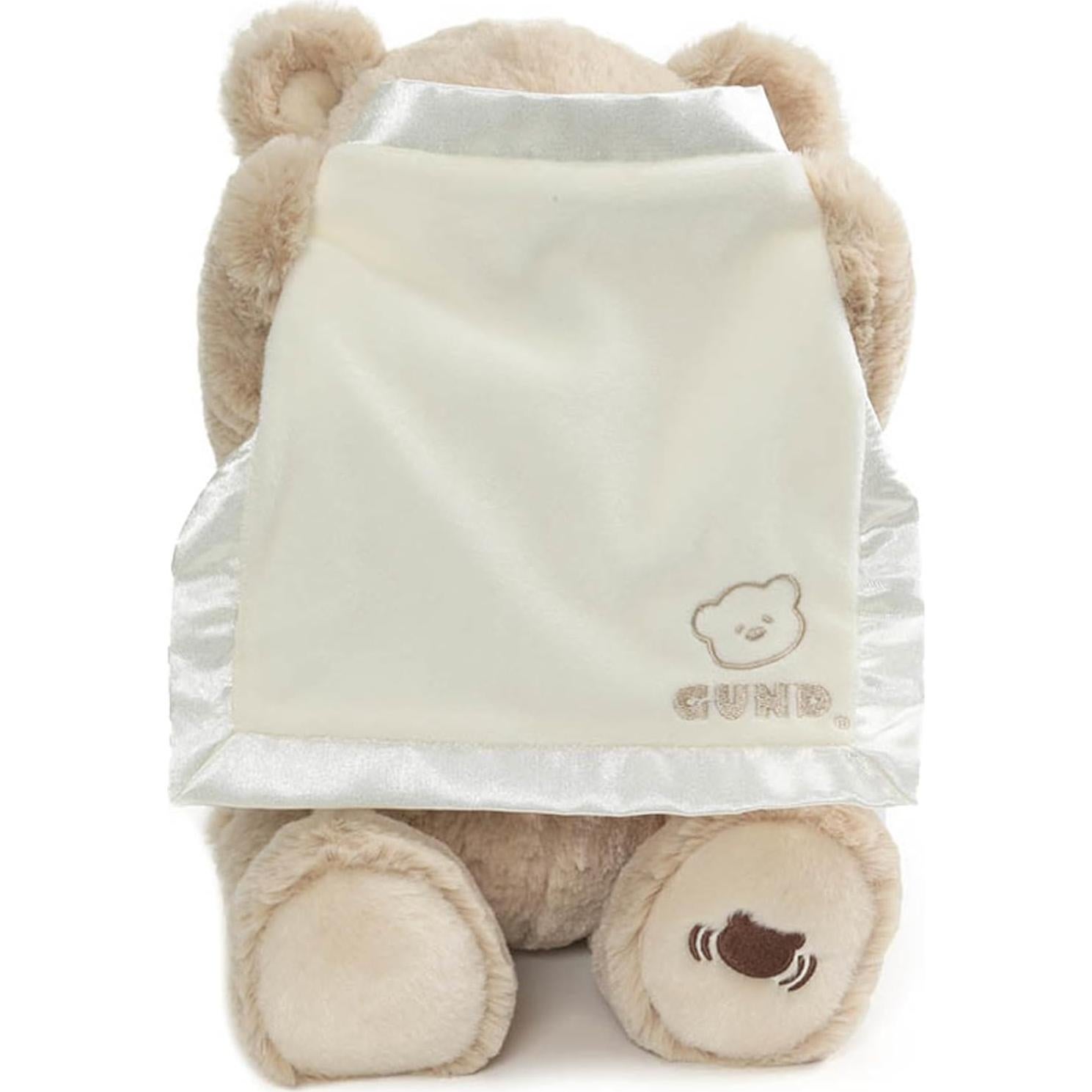 Oso de Peluche Animado Peek-A-Boo GUND 29.2 cm Beige