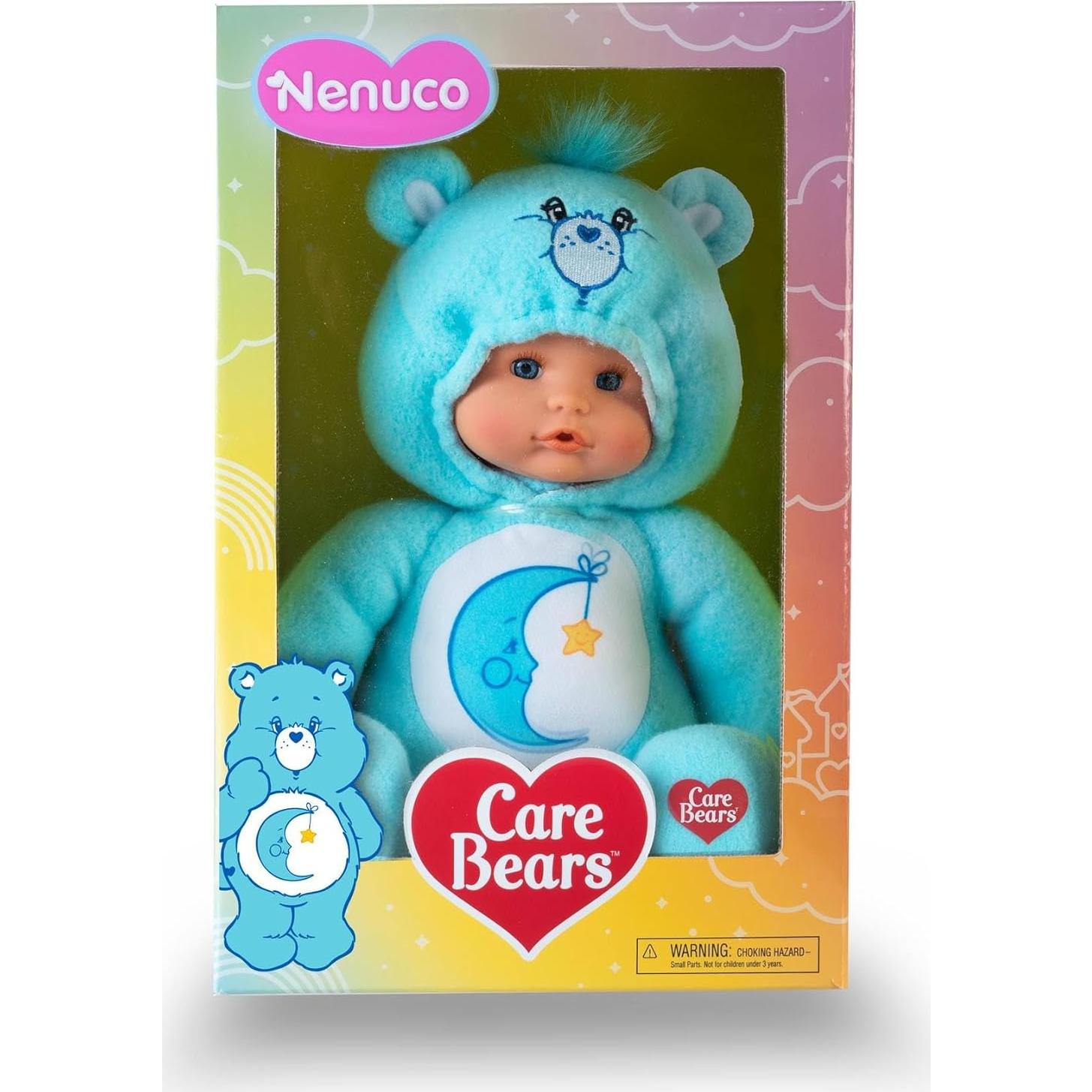 Muñeca Nenuco Oso de Cuidado Azul 35 cm para 3+