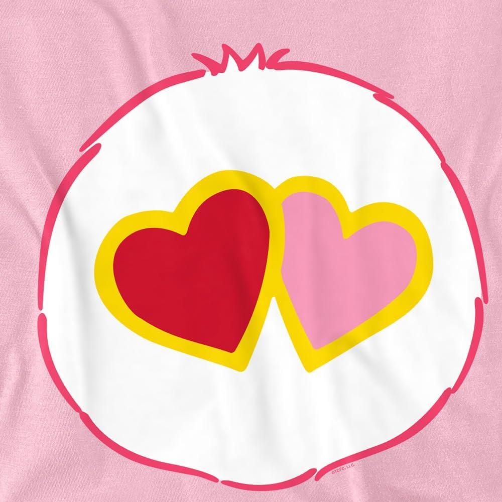 Camiseta Unisex Care Bears Love A Lot - Algodón 100% - Talla X-Large