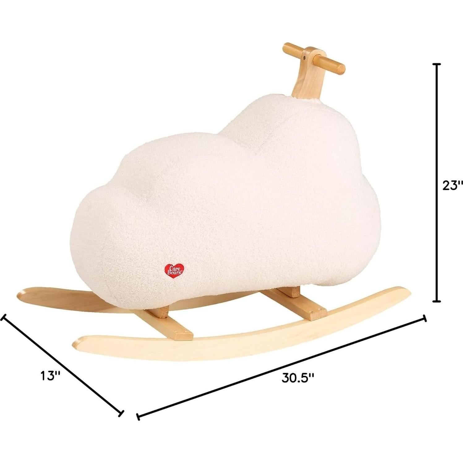 Caballo Balancín de Nubes Care Bears para Niños - Espuma y Madera