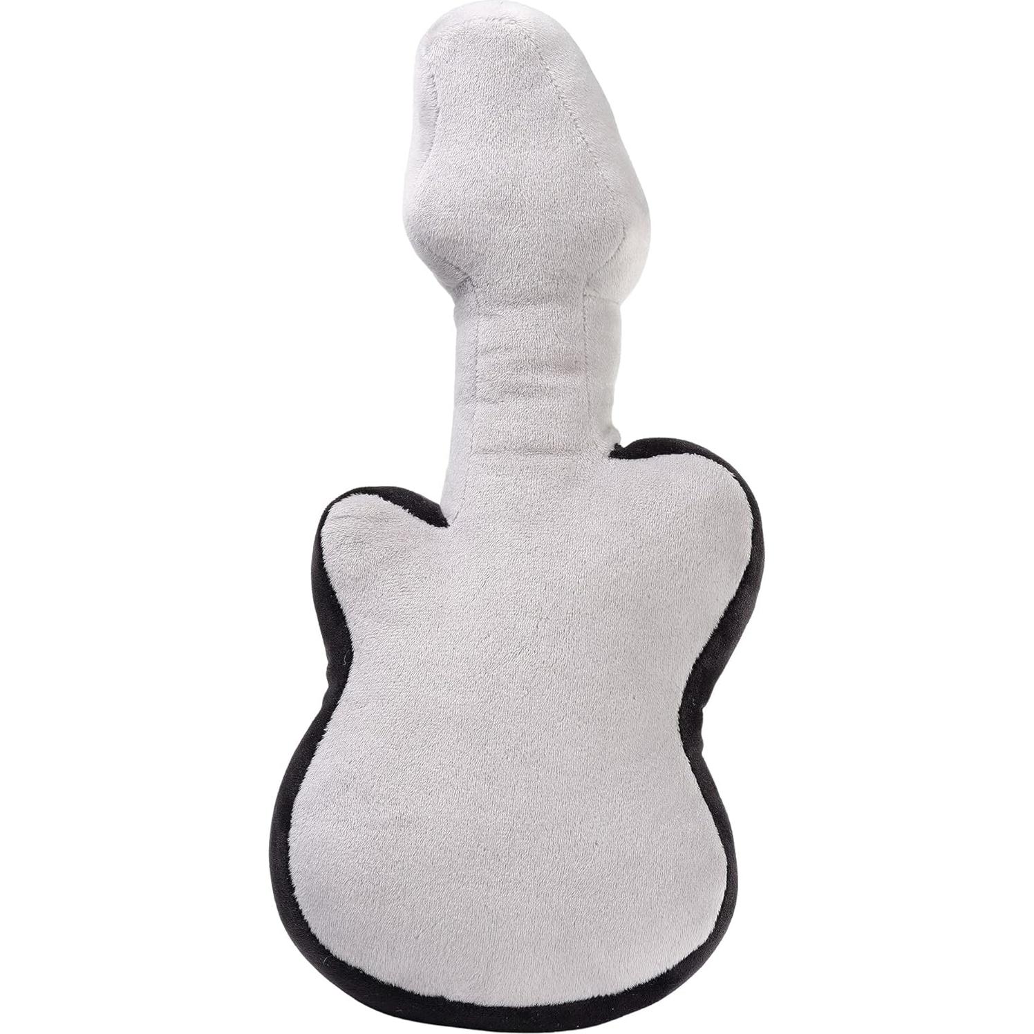 Guitarra de Peluche Rock Star Lambs & Ivy - Gris y Negro