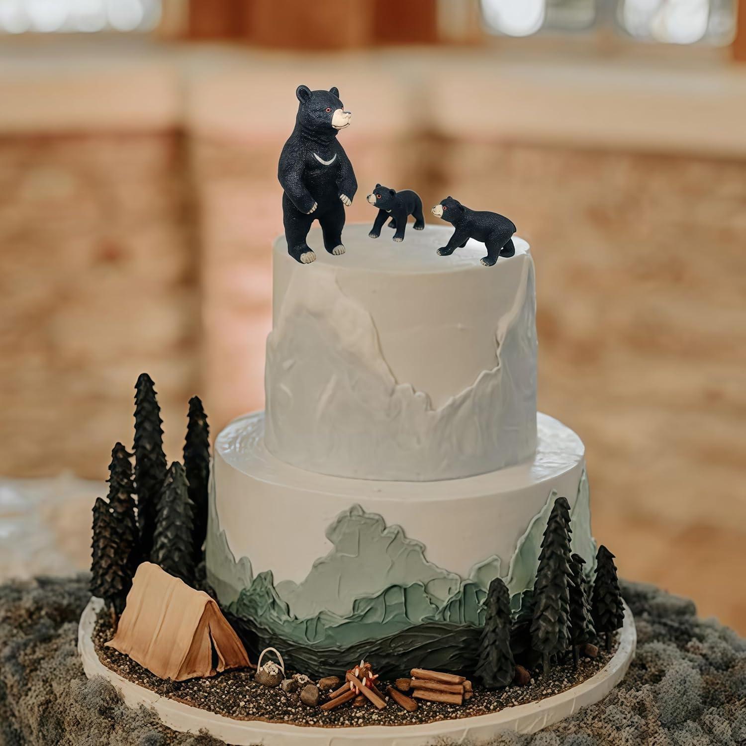 Figuras de Animales del Bosque Gemini&Genius - Oso Grizzly