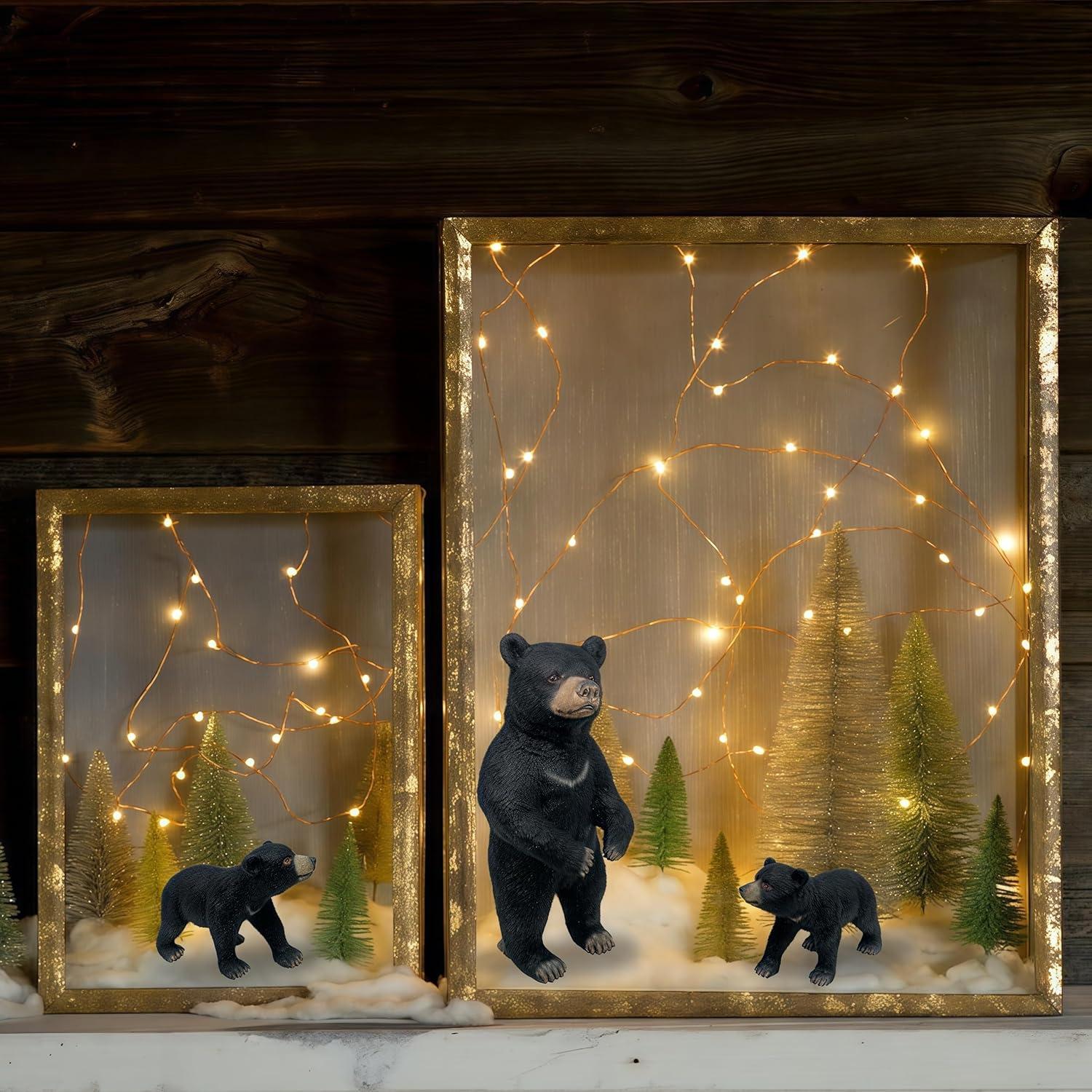 Figuras de Animales del Bosque Gemini&Genius - Oso Grizzly