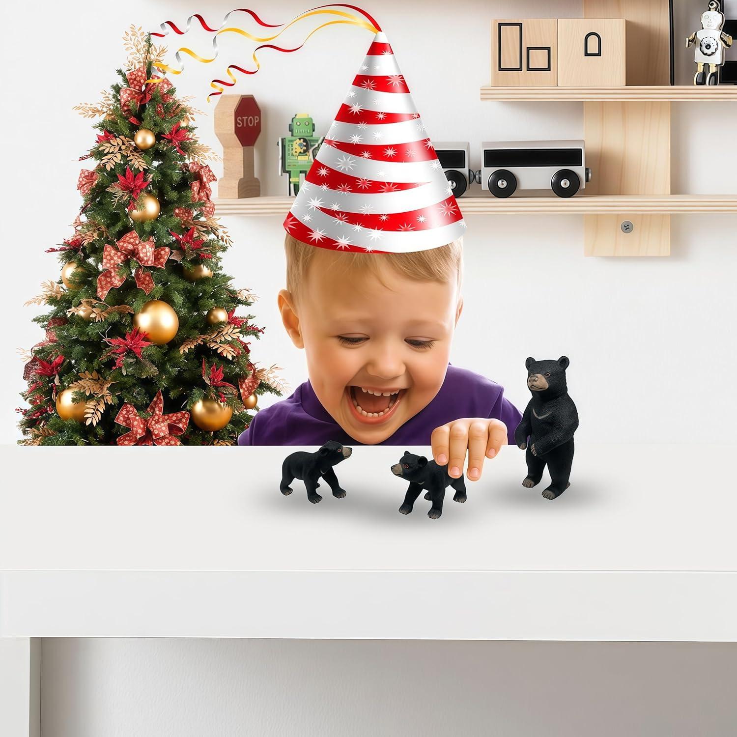 Figuras de Animales del Bosque Gemini&Genius - Oso Grizzly