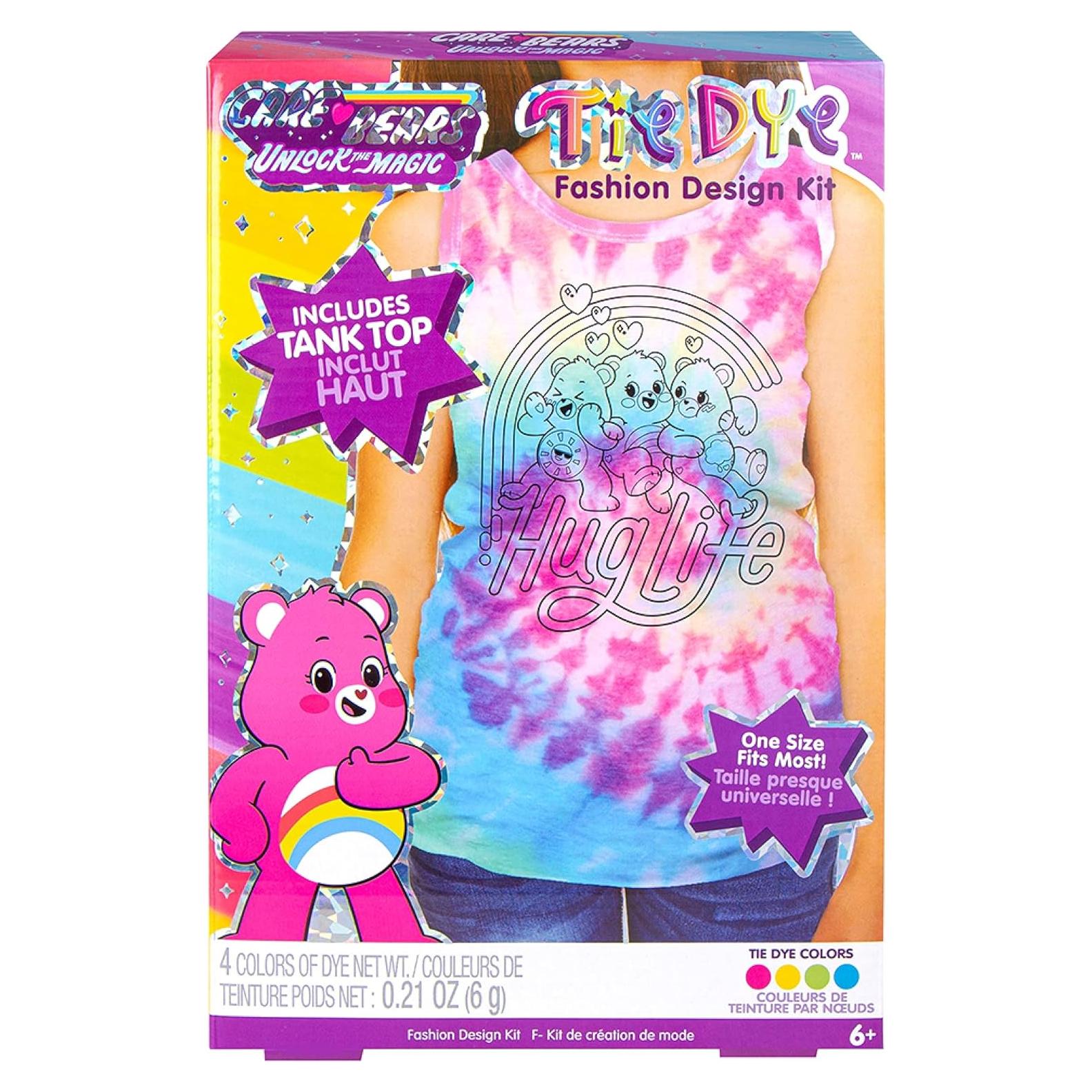 Kit de Tie Dye Fashion Angels Care Bears - Camiseta DIY 1 Unidad