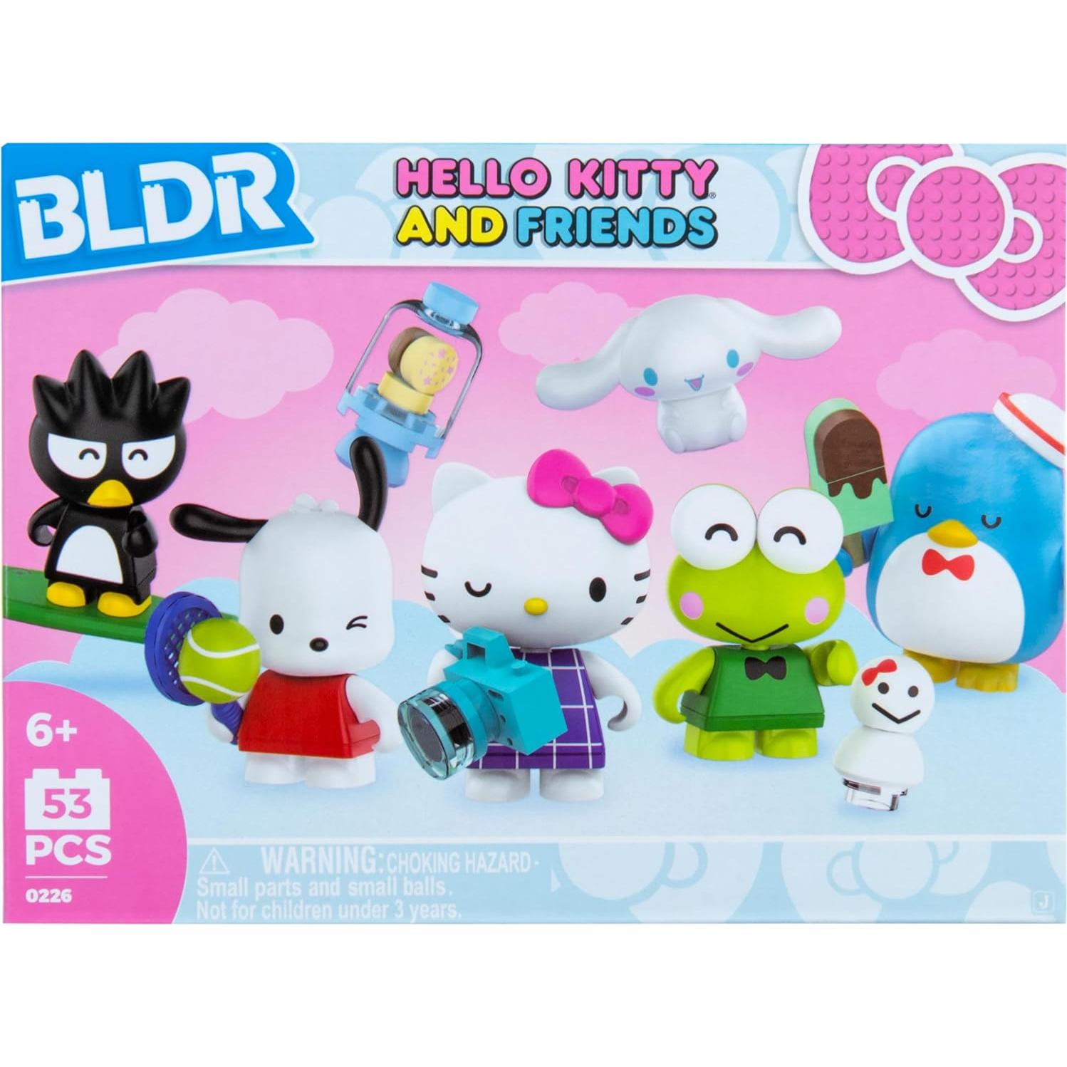 Minifiguras Hello Kitty y Amigos BLDR - Paquete de 6