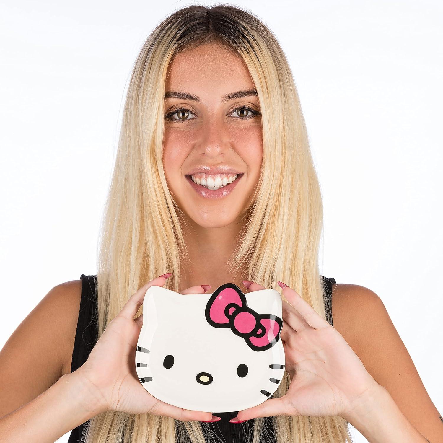 Plato de Joyería Hello Kitty - Bandeja Cerámica 14.6 cm