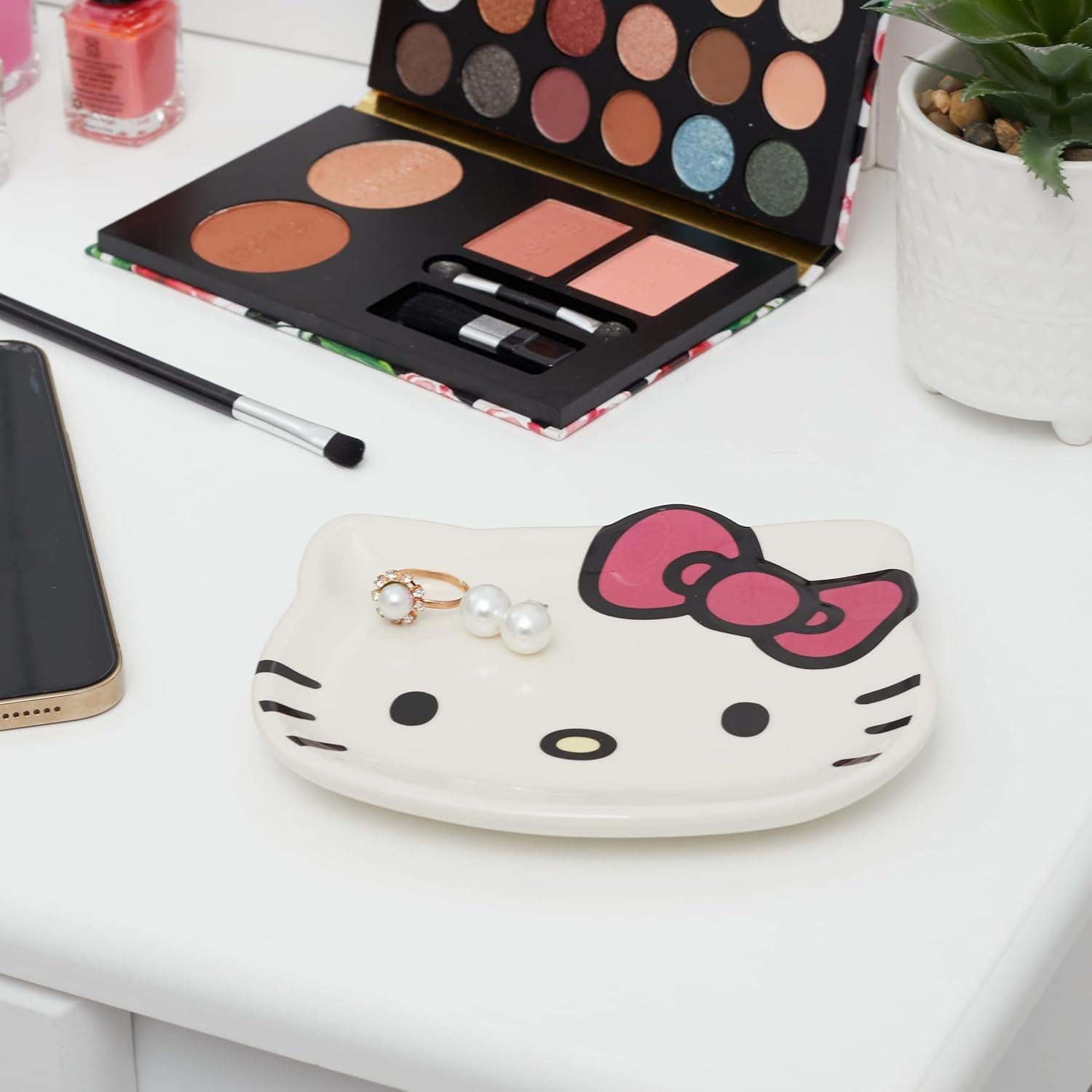 Plato de Joyería Hello Kitty - Bandeja Cerámica 14.6 cm