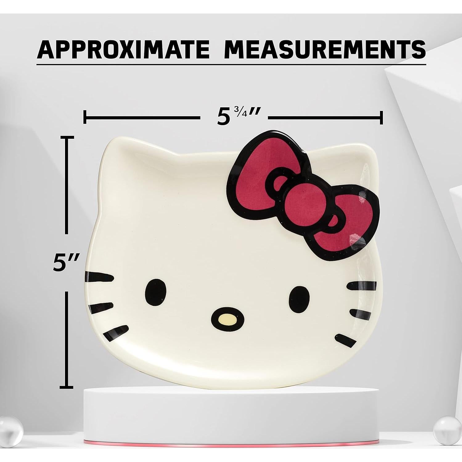 Plato de Joyería Hello Kitty - Bandeja Cerámica 14.6 cm