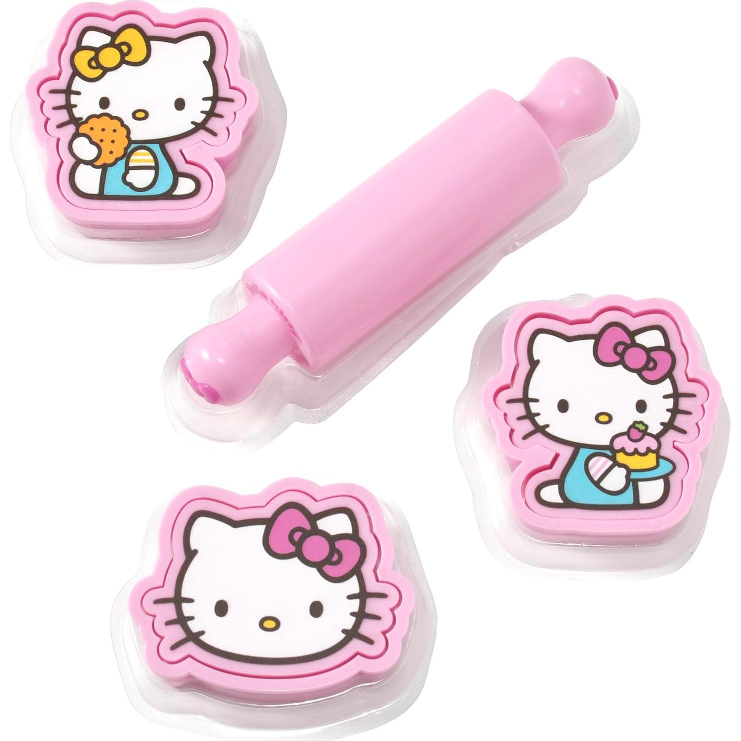 DecoSet Hello Kitty - Set de Decoración de Pastel 7 Piezas