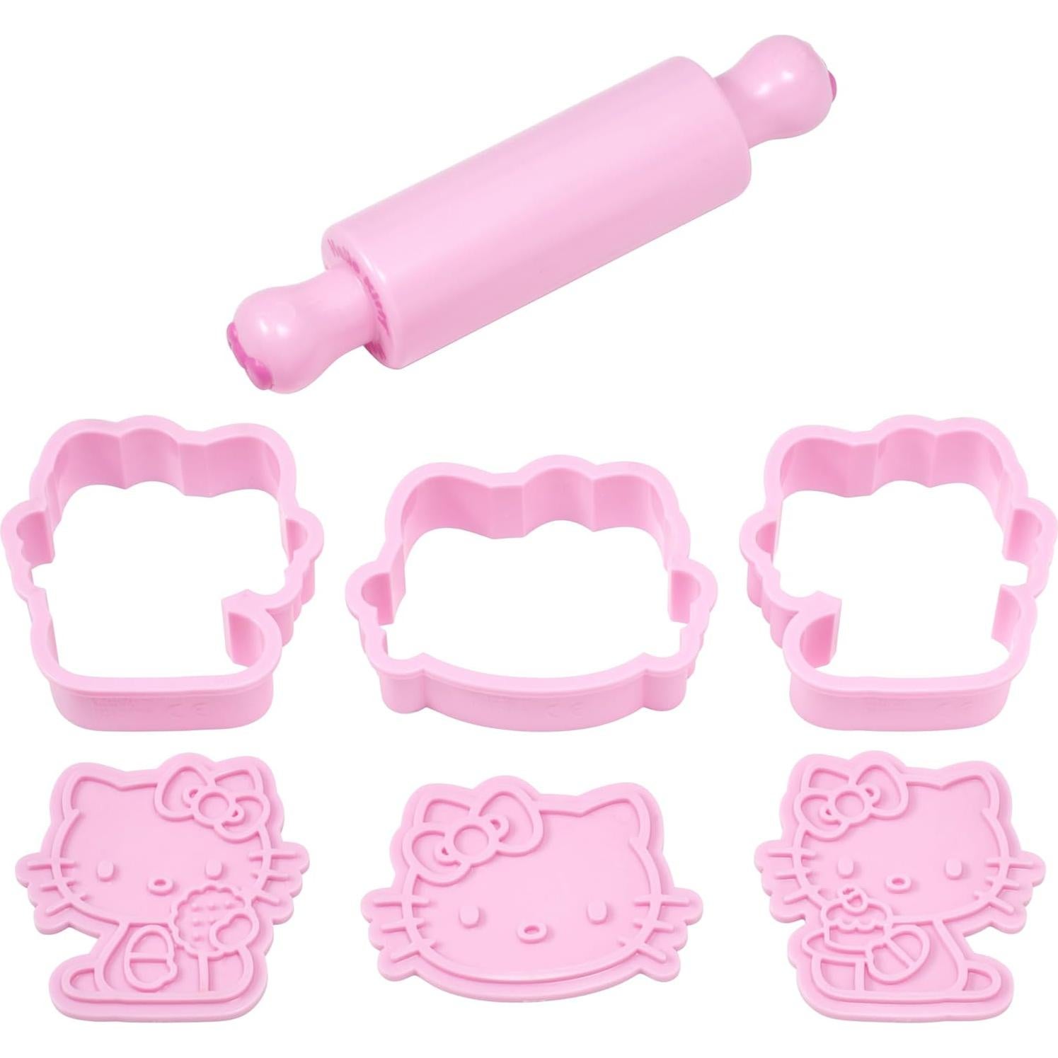 DecoSet Hello Kitty - Set de Decoración de Pastel 7 Piezas