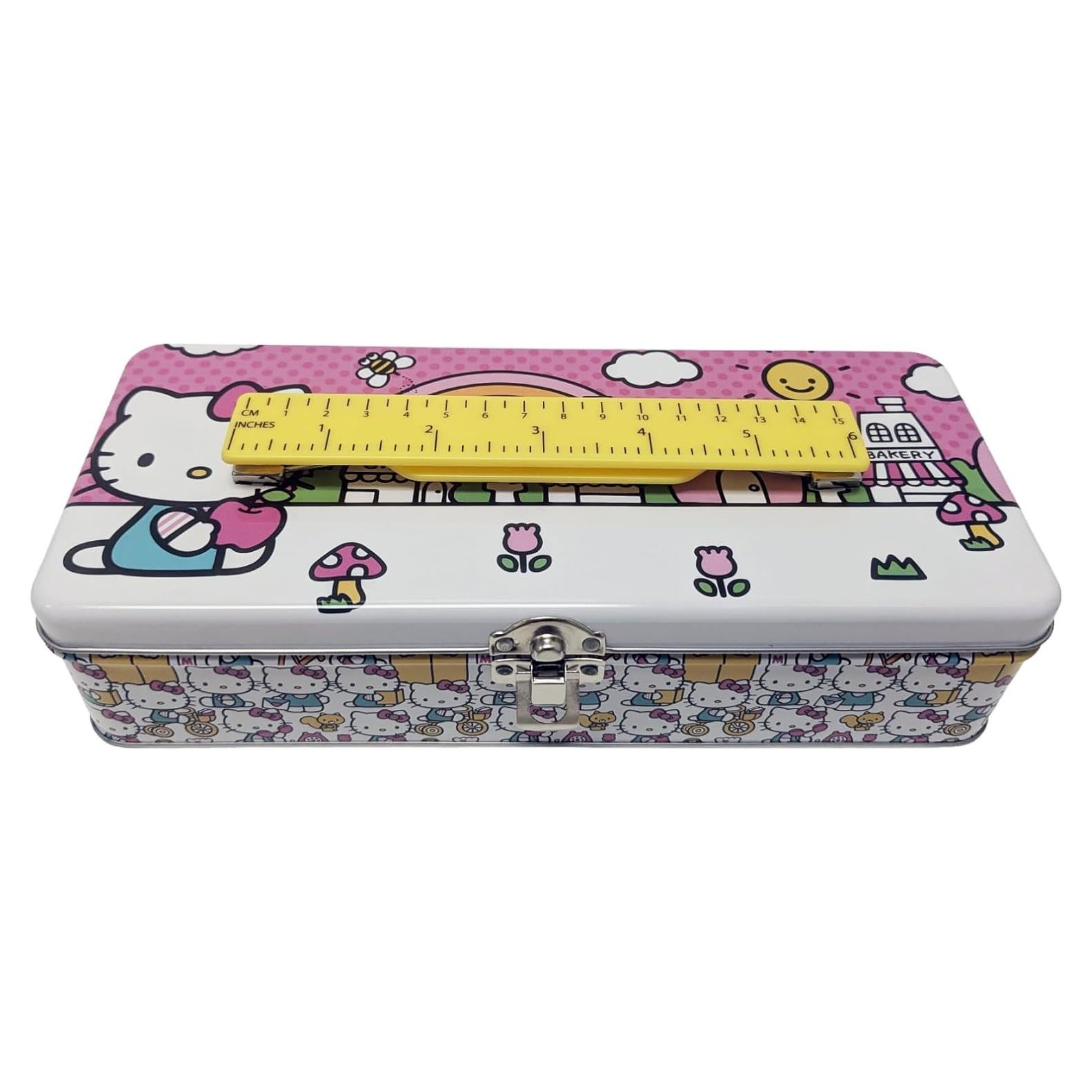 Caja de Almacenamiento Grande Hello Kitty The Tin Box 22.9x10.2 cm