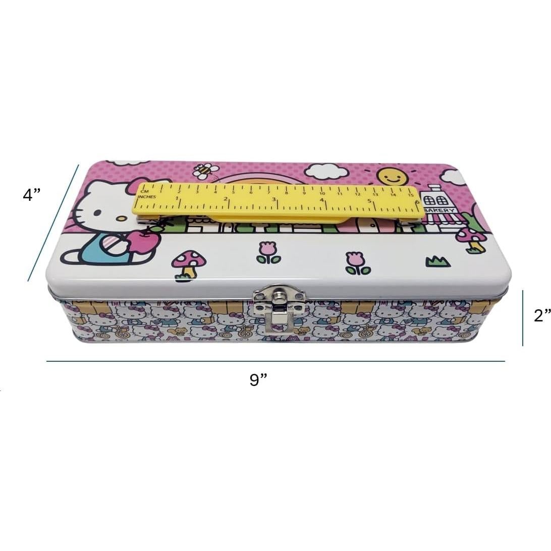 Caja de Almacenamiento Grande Hello Kitty The Tin Box 22.9x10.2 cm