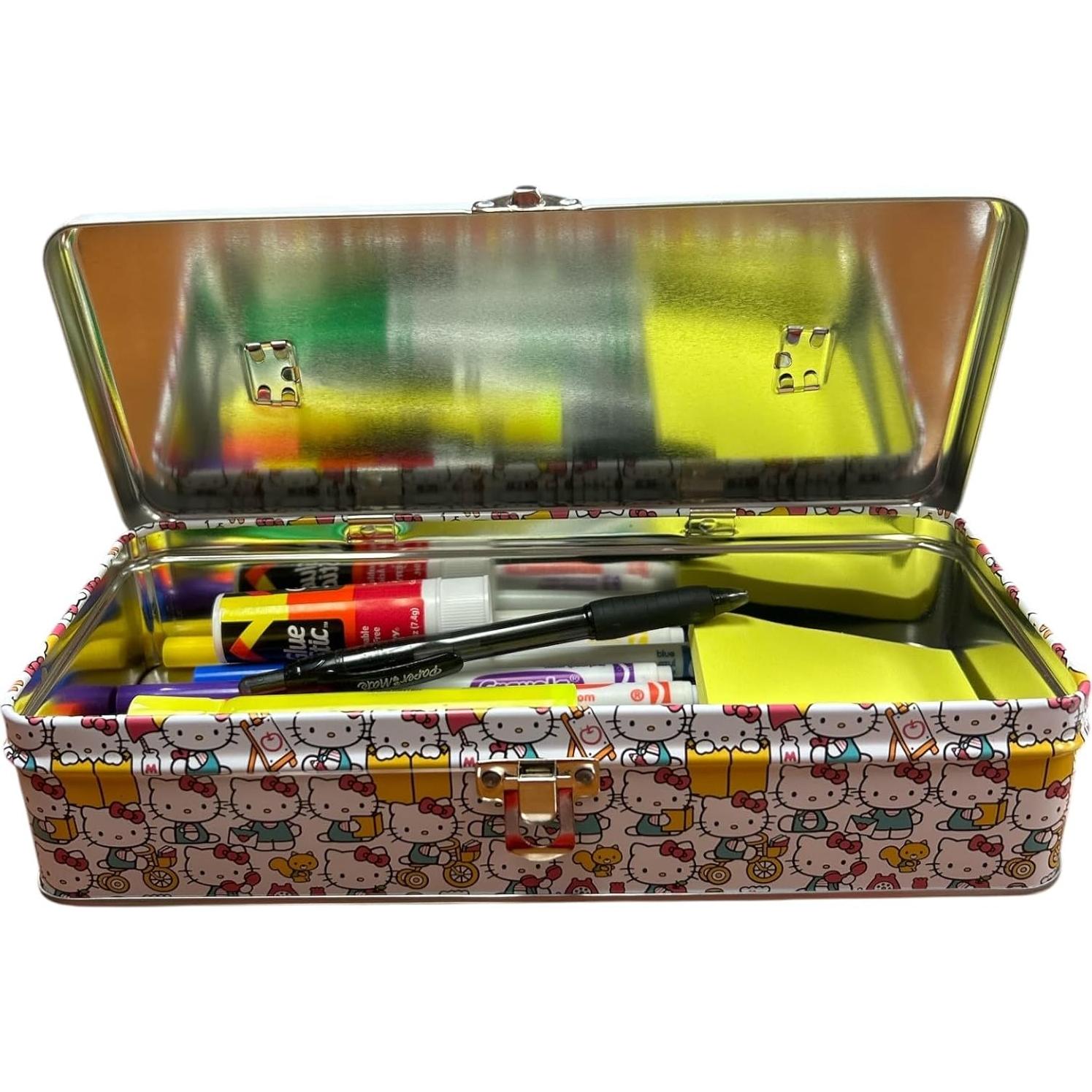 Caja de Almacenamiento Grande Hello Kitty The Tin Box 22.9x10.2 cm