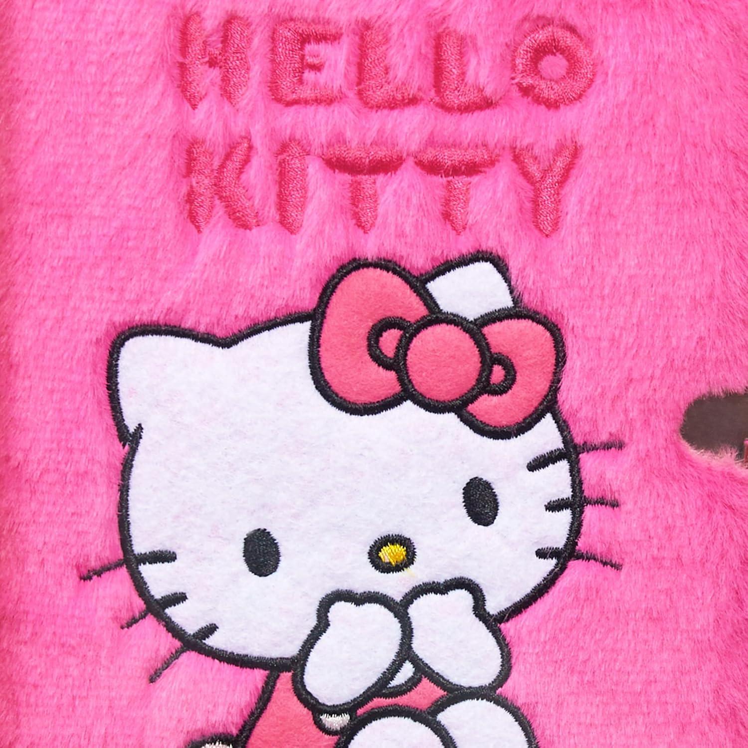 Diario Hello Kitty con Cerradura y Bolígrafo Rosa A5