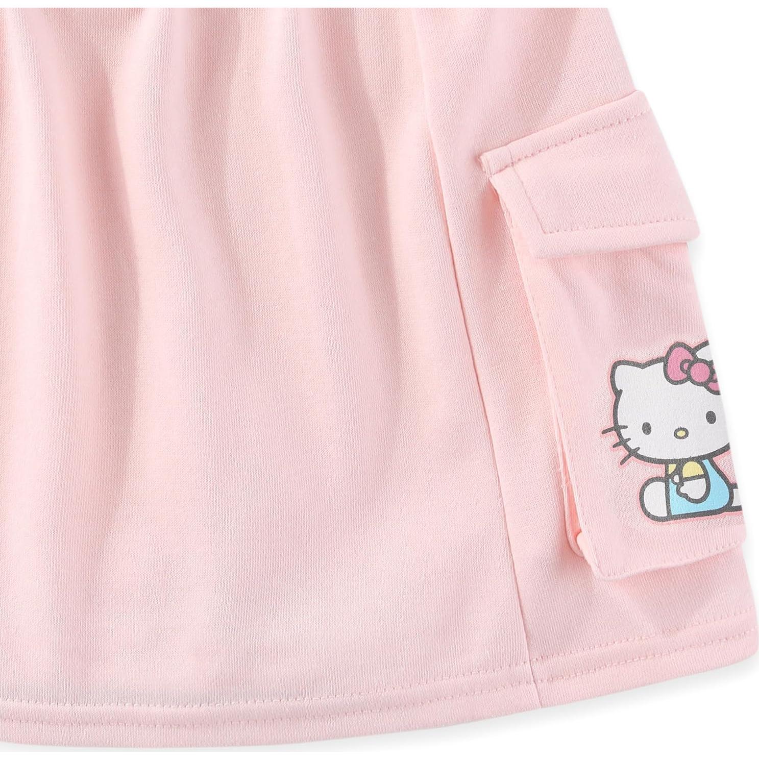 Conjunto Sudadera y Falda Skort Hello Kitty Niñas Grandes