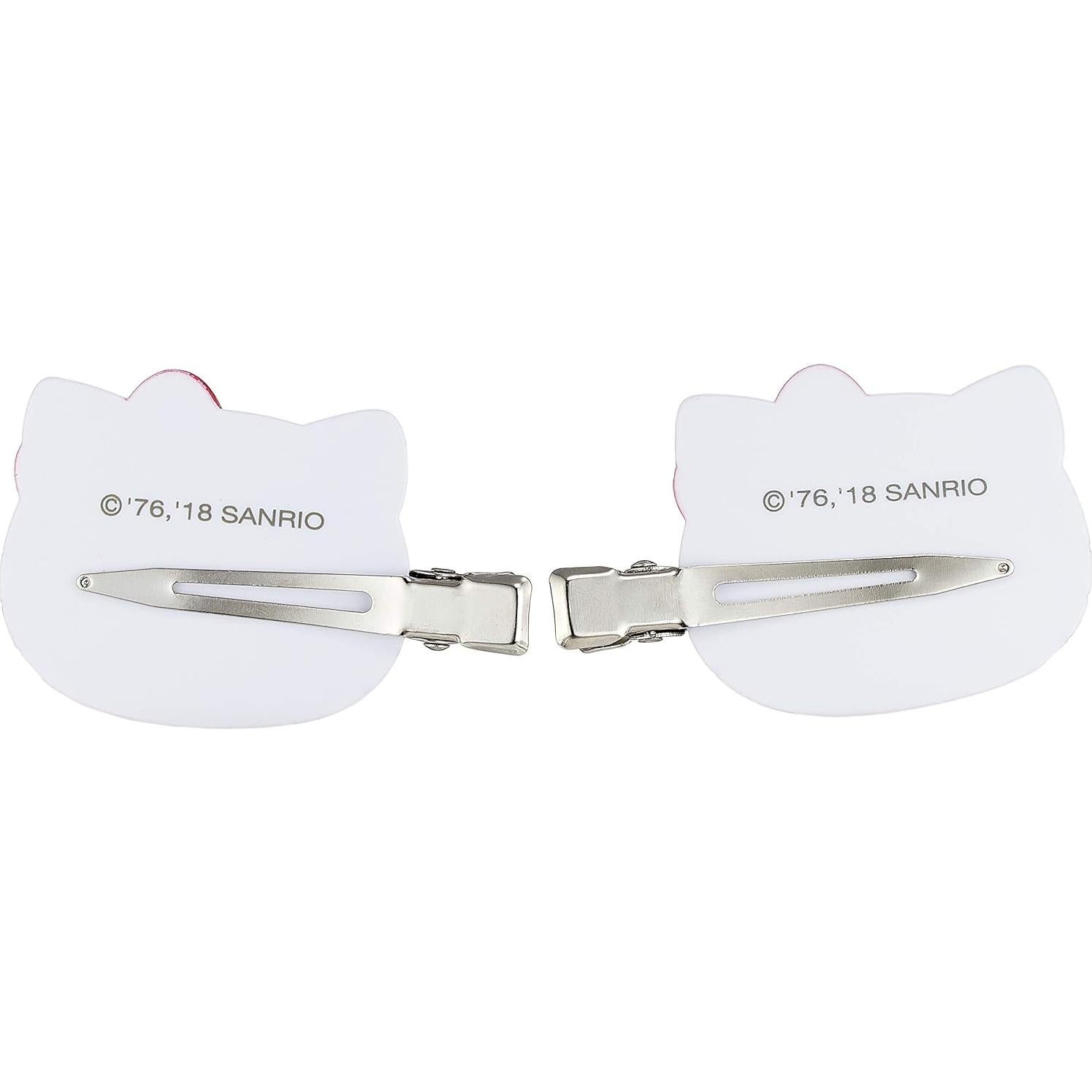 Clip para Flequillo Sanrio Hello Kitty Set de 2 Rojo 5x1x3.3cm