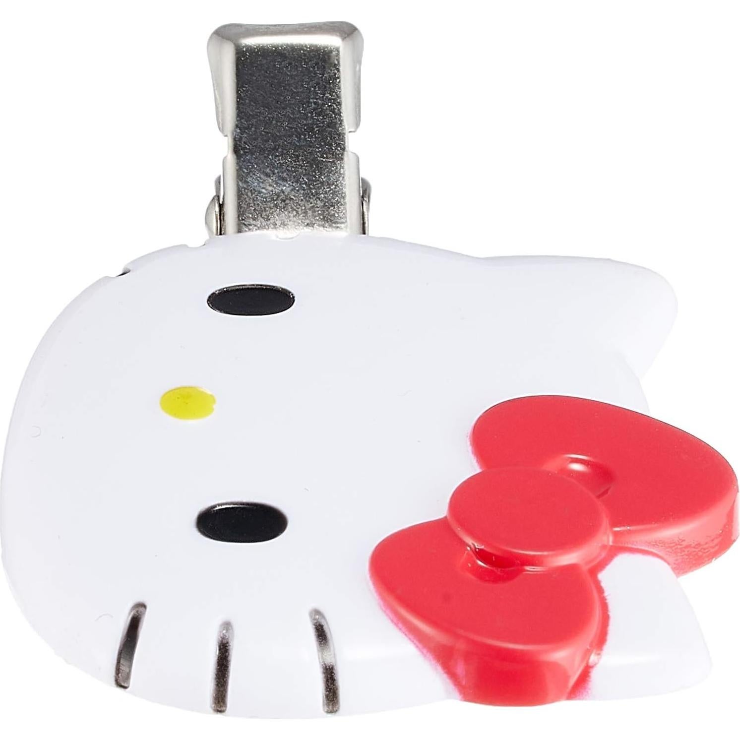 Clip para Flequillo Sanrio Hello Kitty Set de 2 Rojo 5x1x3.3cm