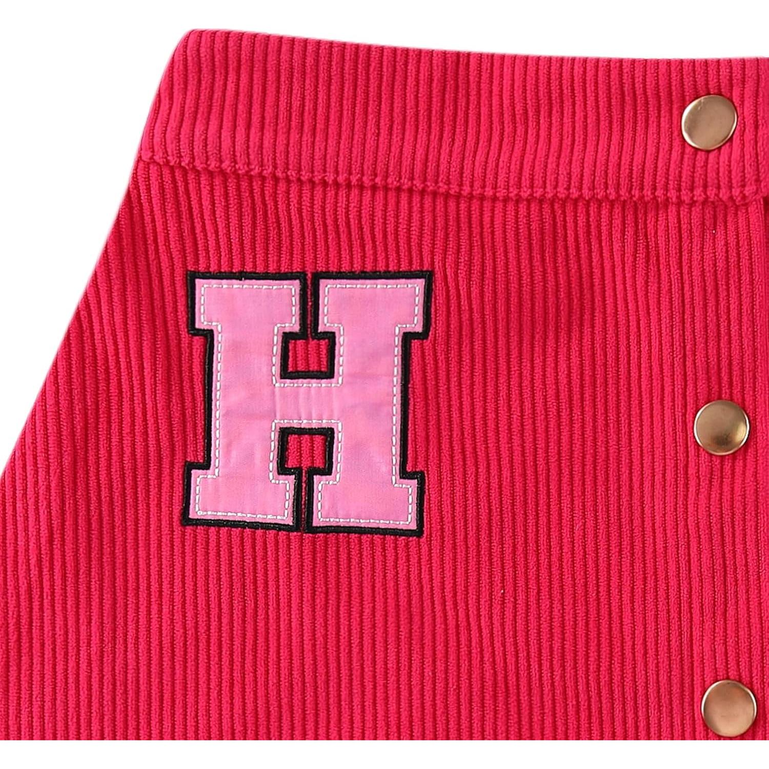 Conjunto Hello Kitty para Niñas Grandes - Camiseta y Falda de Pana