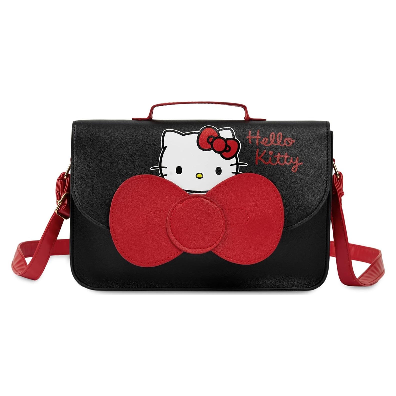 Bolsa Cruzada Hello Kitty Cerda para Niñas Kawaii 25x7cm