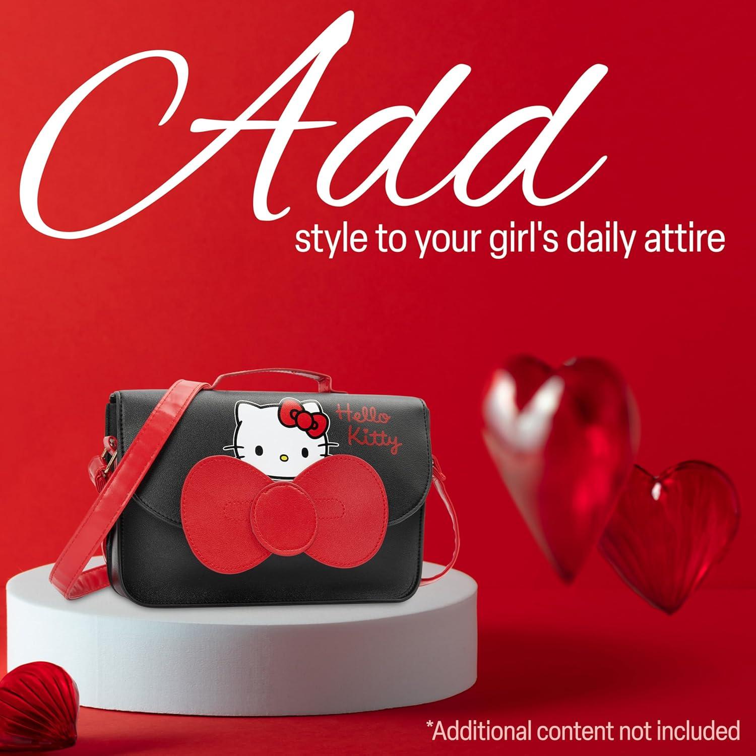 Bolsa Cruzada Hello Kitty Cerda para Niñas Kawaii 25x7cm