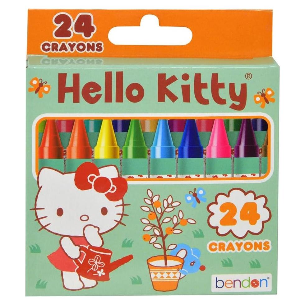 Set de 24 Crayones Hello Kitty Bendon - Multicolor
