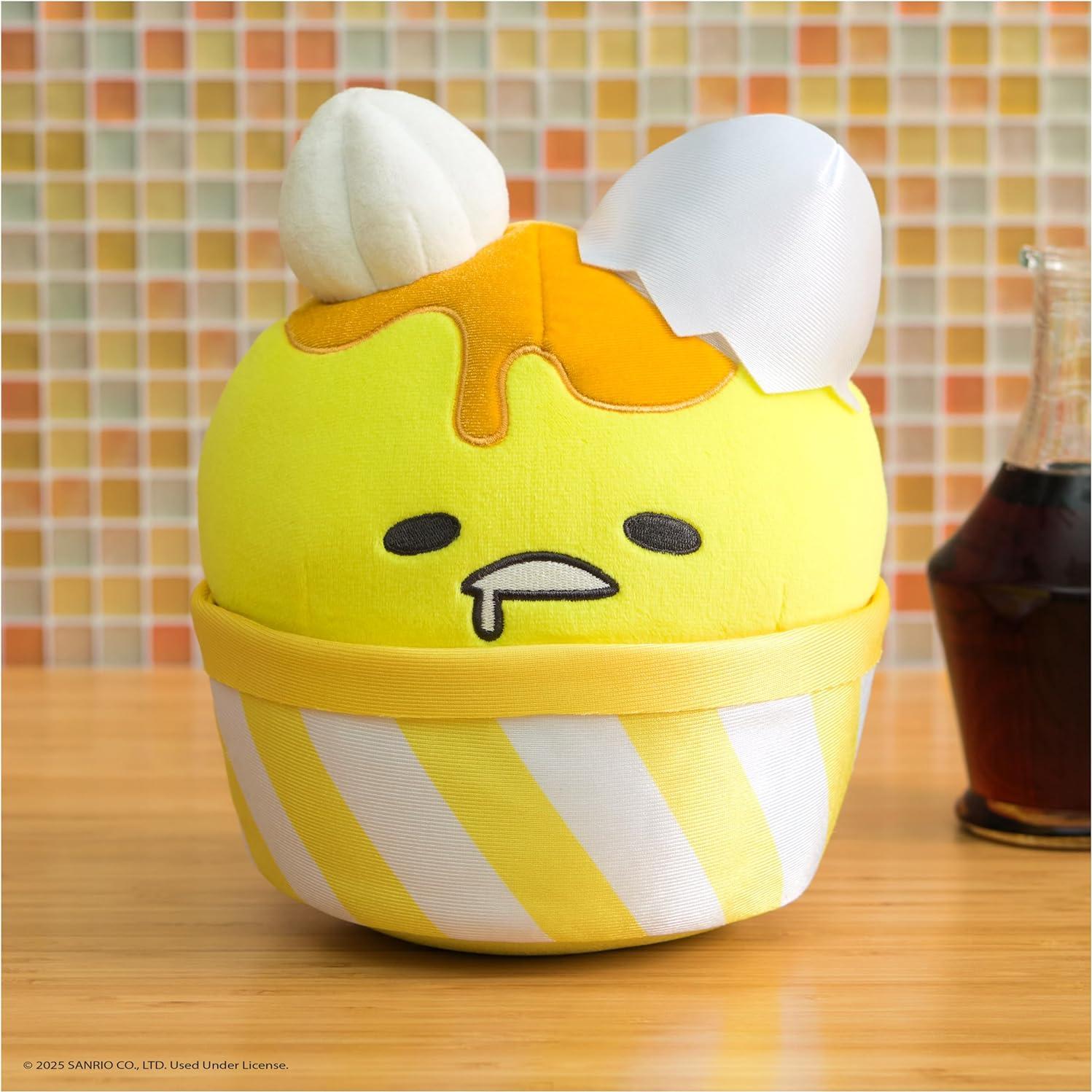 Peluche GUND Sanrio Gudetama 23 cm en Taza de Helado