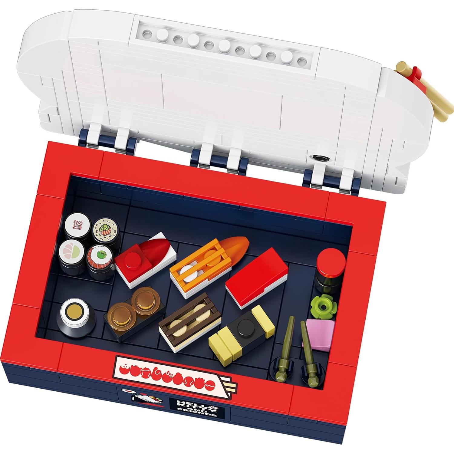 Caja Bento Hello Kitty Brickcraft 191 Piezas Multicolores