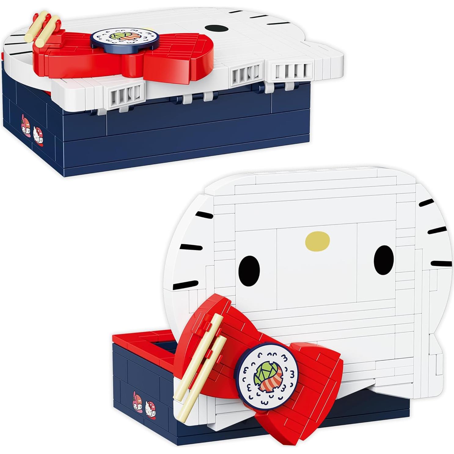 Caja Bento Hello Kitty Brickcraft 191 Piezas Multicolores