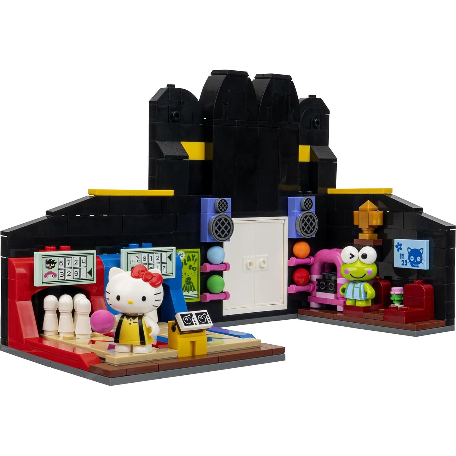 Set de Construcción Bolera Badtz-Maru Hello Kitty 616 Piezas