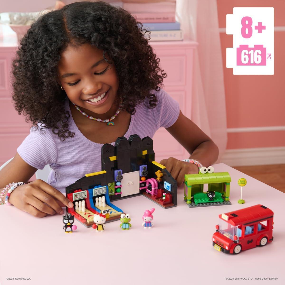 Set de Construcción Bolera Badtz-Maru Hello Kitty 616 Piezas