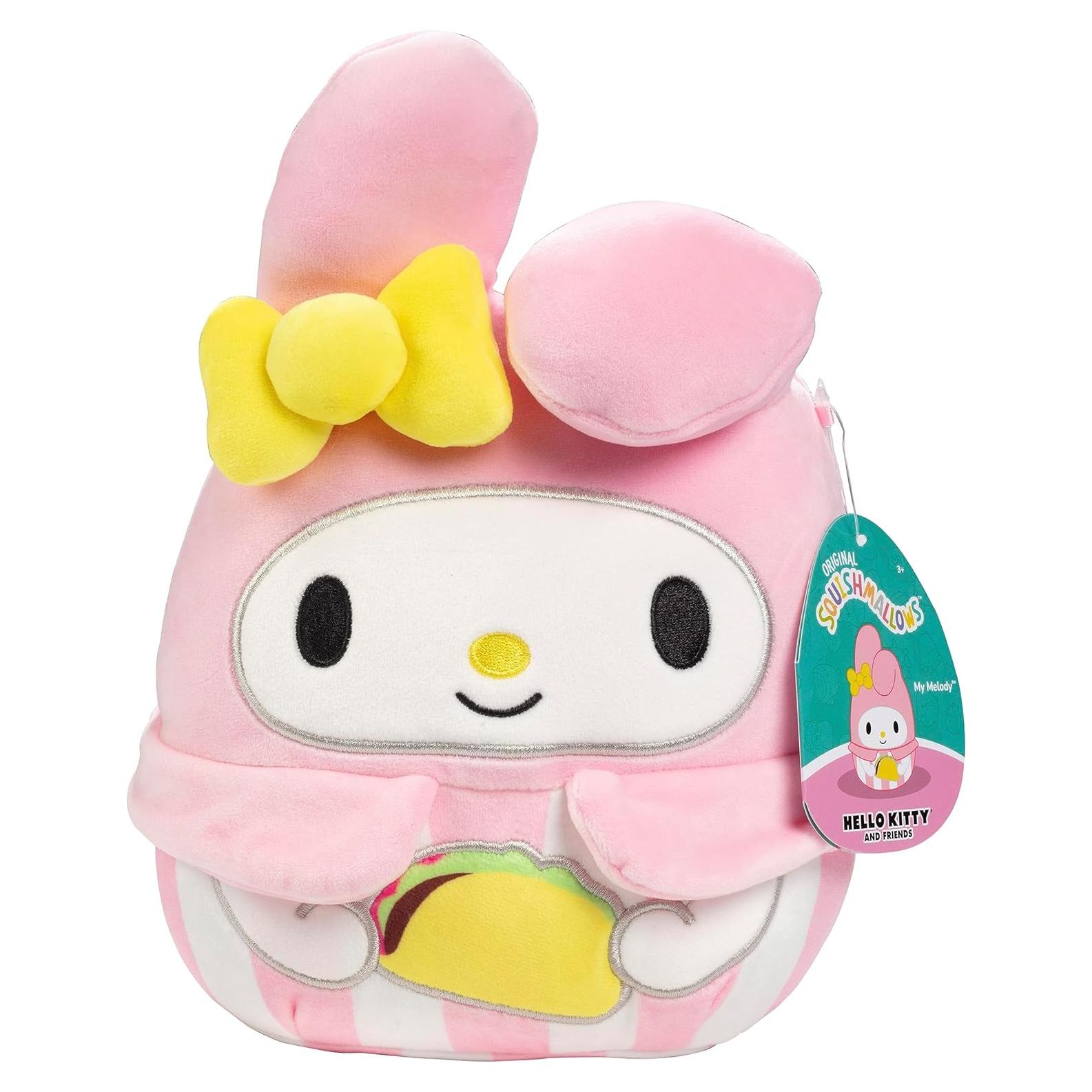 Peluche Squishmallows My Melody 20 cm - Oficial Kellytoy