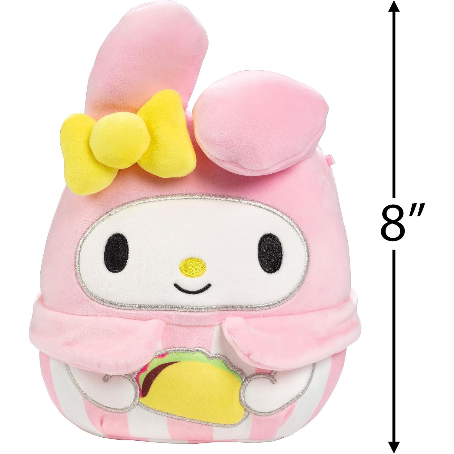 Peluche Squishmallows My Melody 20 cm - Oficial Kellytoy