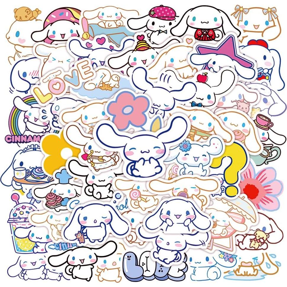 50 Pegatinas de Vinilo Impermeables JXJMYU para Niños