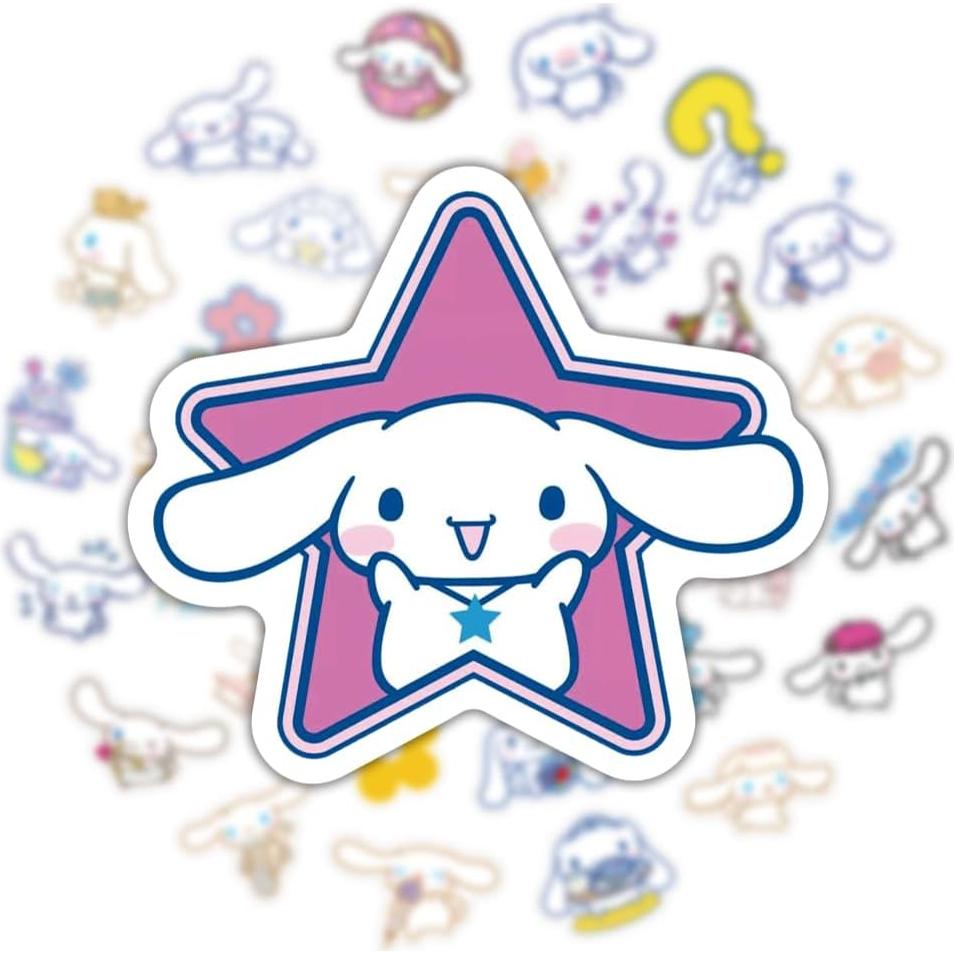 50 Pegatinas de Vinilo Impermeables JXJMYU para Niños