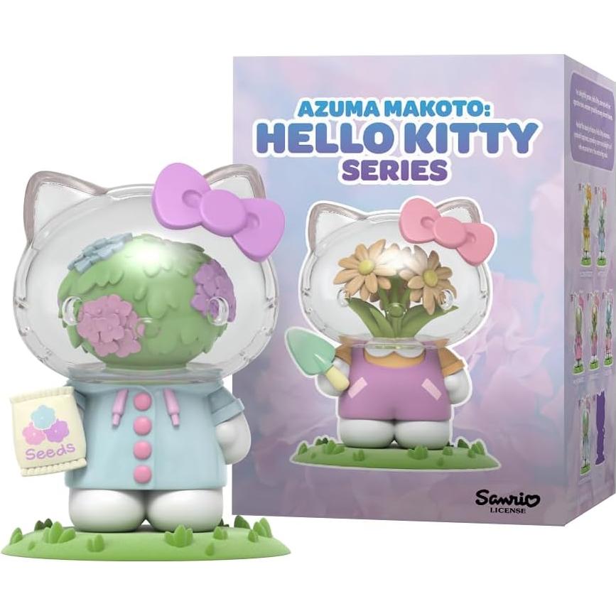 Figura coleccionable Hello Kitty Jardinería Mighty Jaxx 10cm